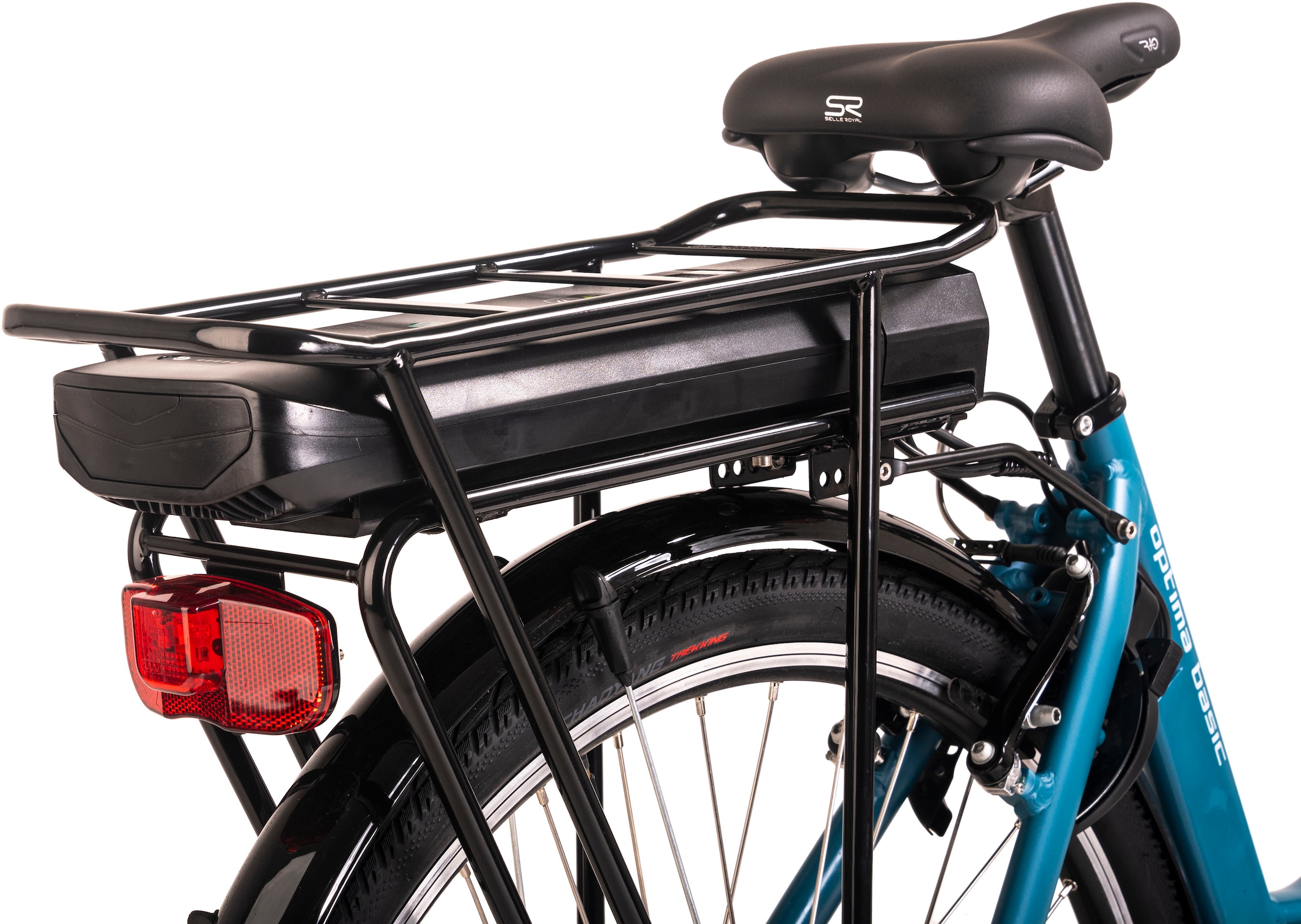 Hollandia E-Bike »Optima Basic«, 7 Gang, Shimano, Tourney, Frontmotor 250 W, Pedelec, Elektrofahrrad für Damen u. Herren