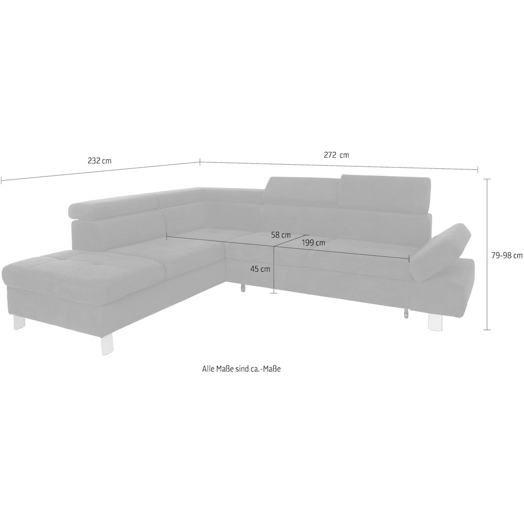 exxpo - sofa fashion Ecksofa