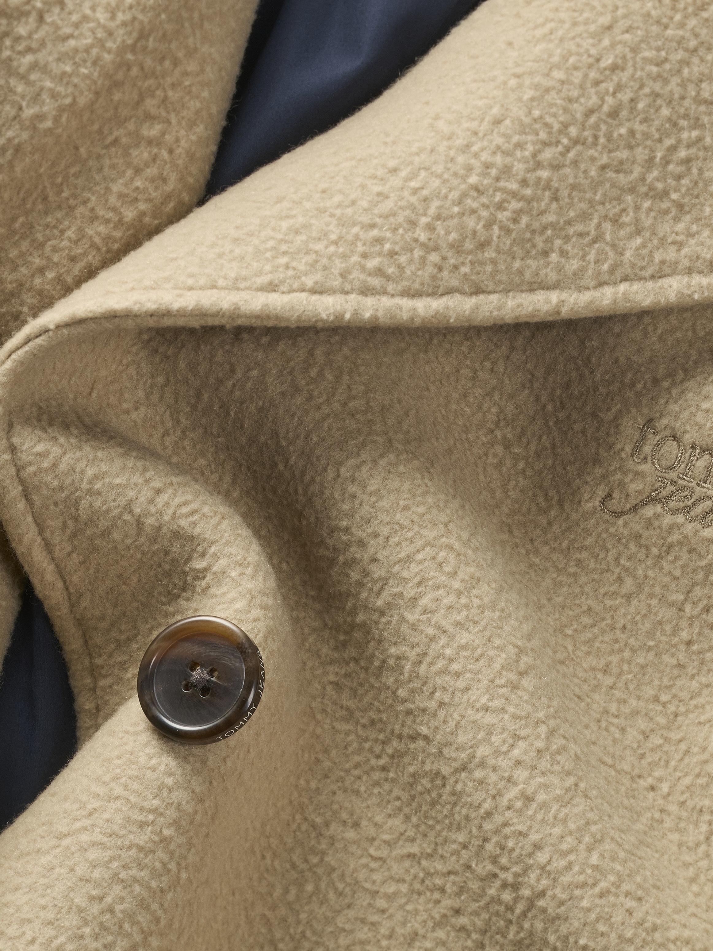 Tommy Jeans Kurzmantel »TJW WOOL COAT«, mit Wollanteil