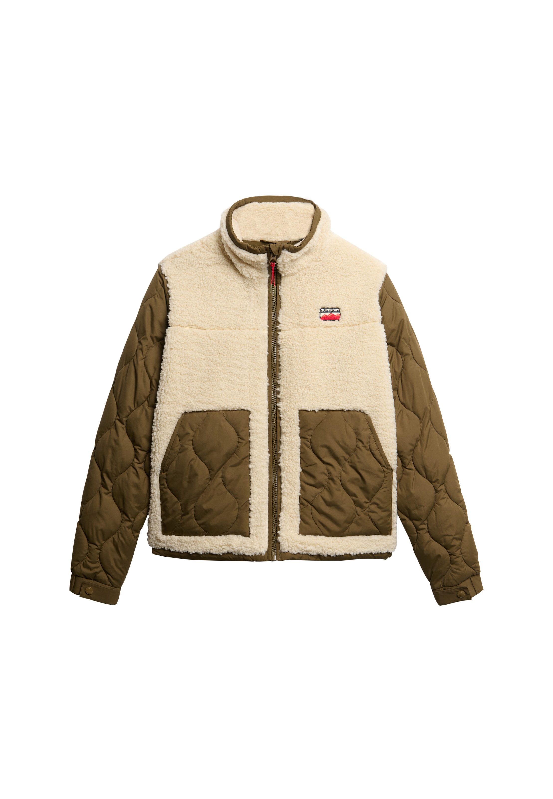 Superdry Parka »FLEECE HYBRID JACKET«