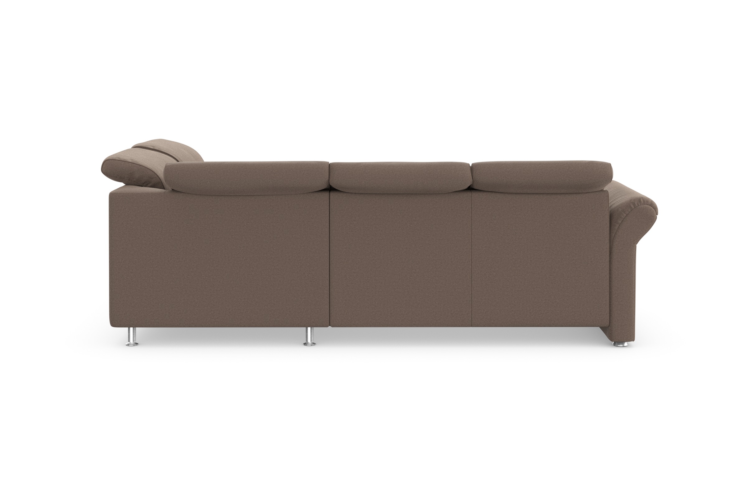 sit&more Ecksofa »Apulia L-Form«, wahlweise Bettfunktion, Bettkasten und Kopf- und Armteilverstellung
