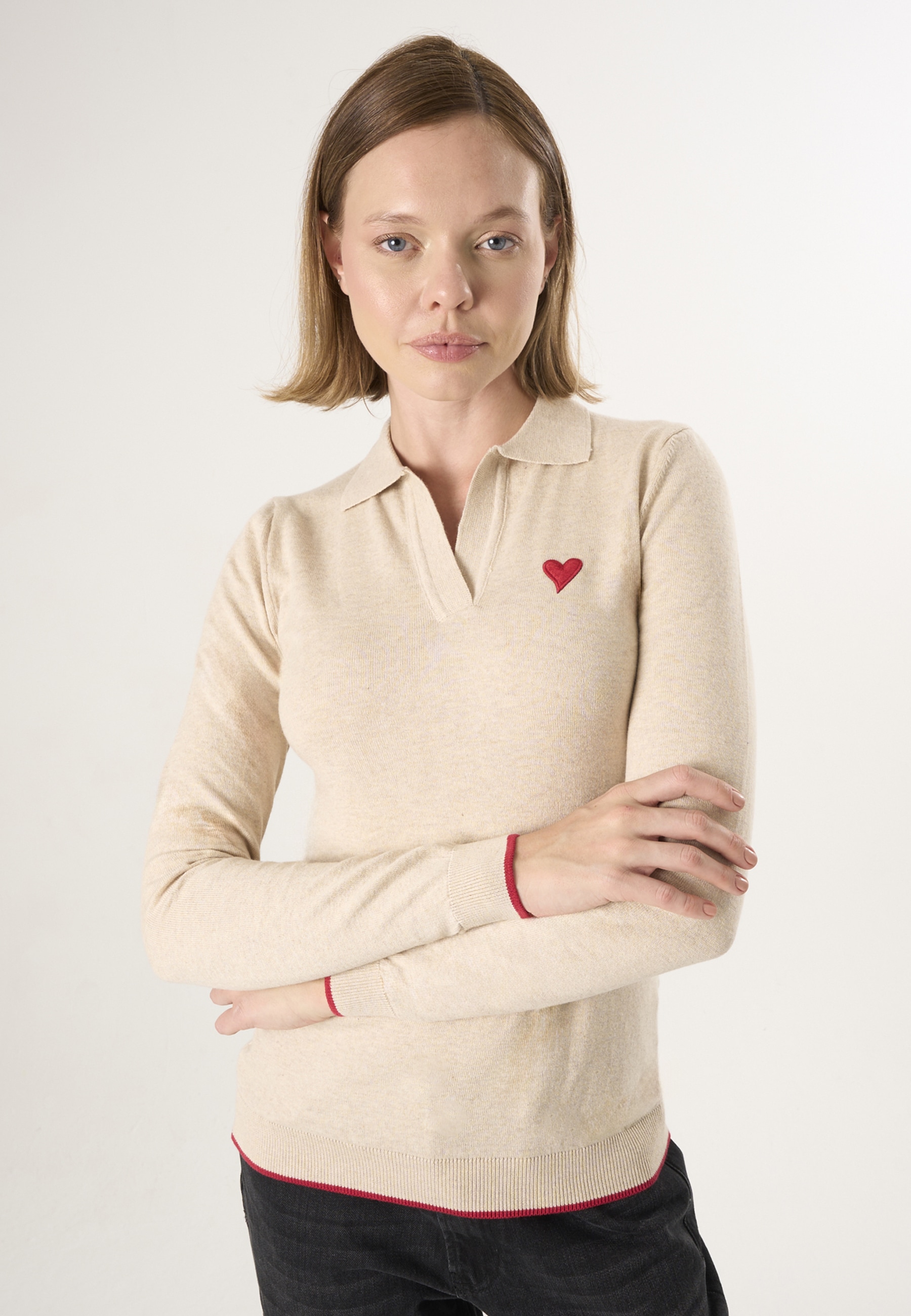 Felix Hardy Polokragenpullover »Strickpullover mit Rollkragen«
