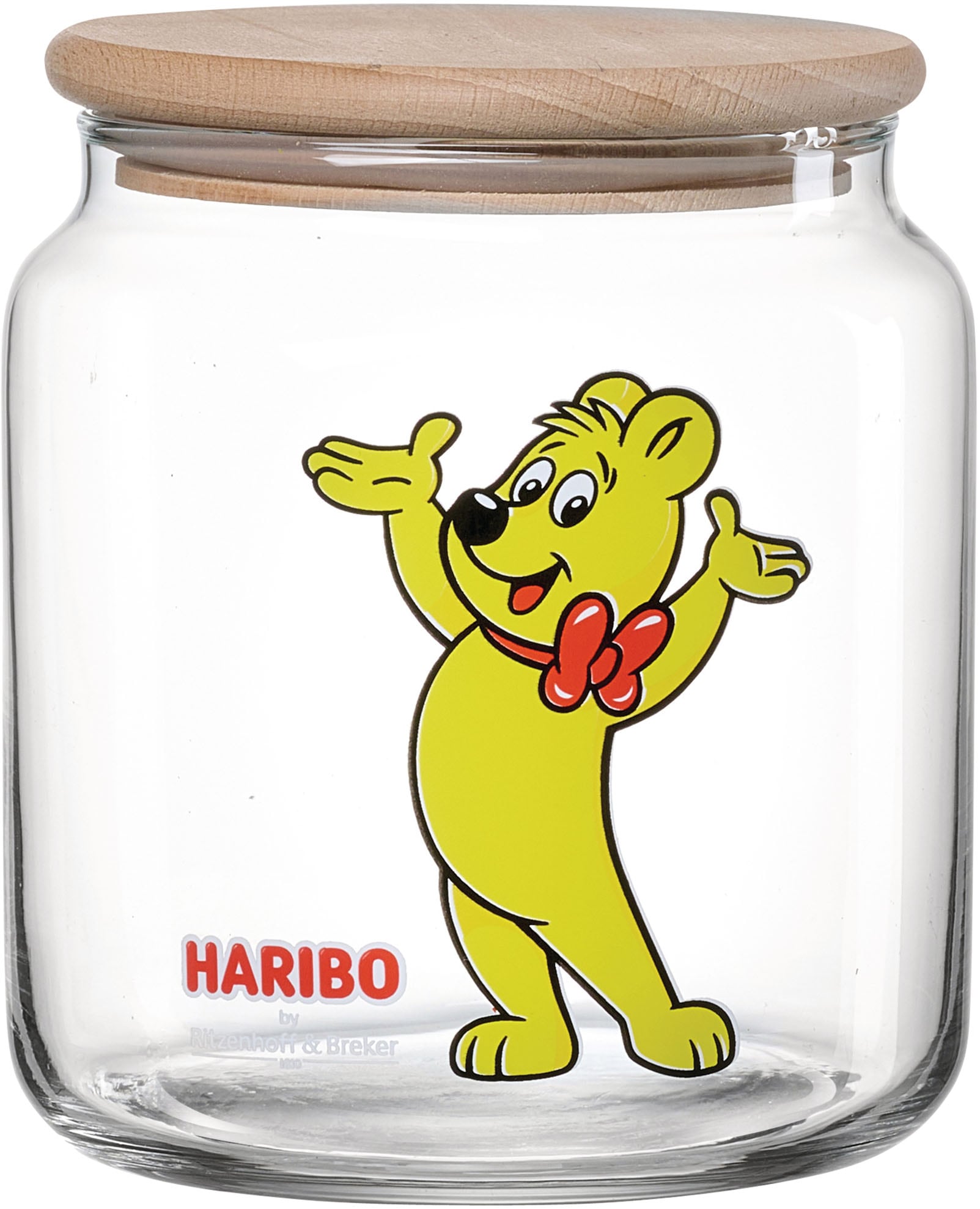 Ritzenhoff & Breker Vorratsglas »HARIBO Hands Up, 1,1 Liter«, (1 tlg.), Maß günstig online kaufen