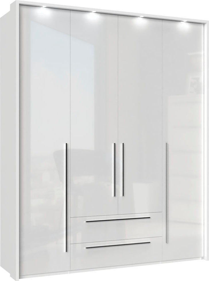 OTTO home Drehtürenschrank "Piano, inklusive Rahmen und Beleuchtung, soft-c günstig online kaufen