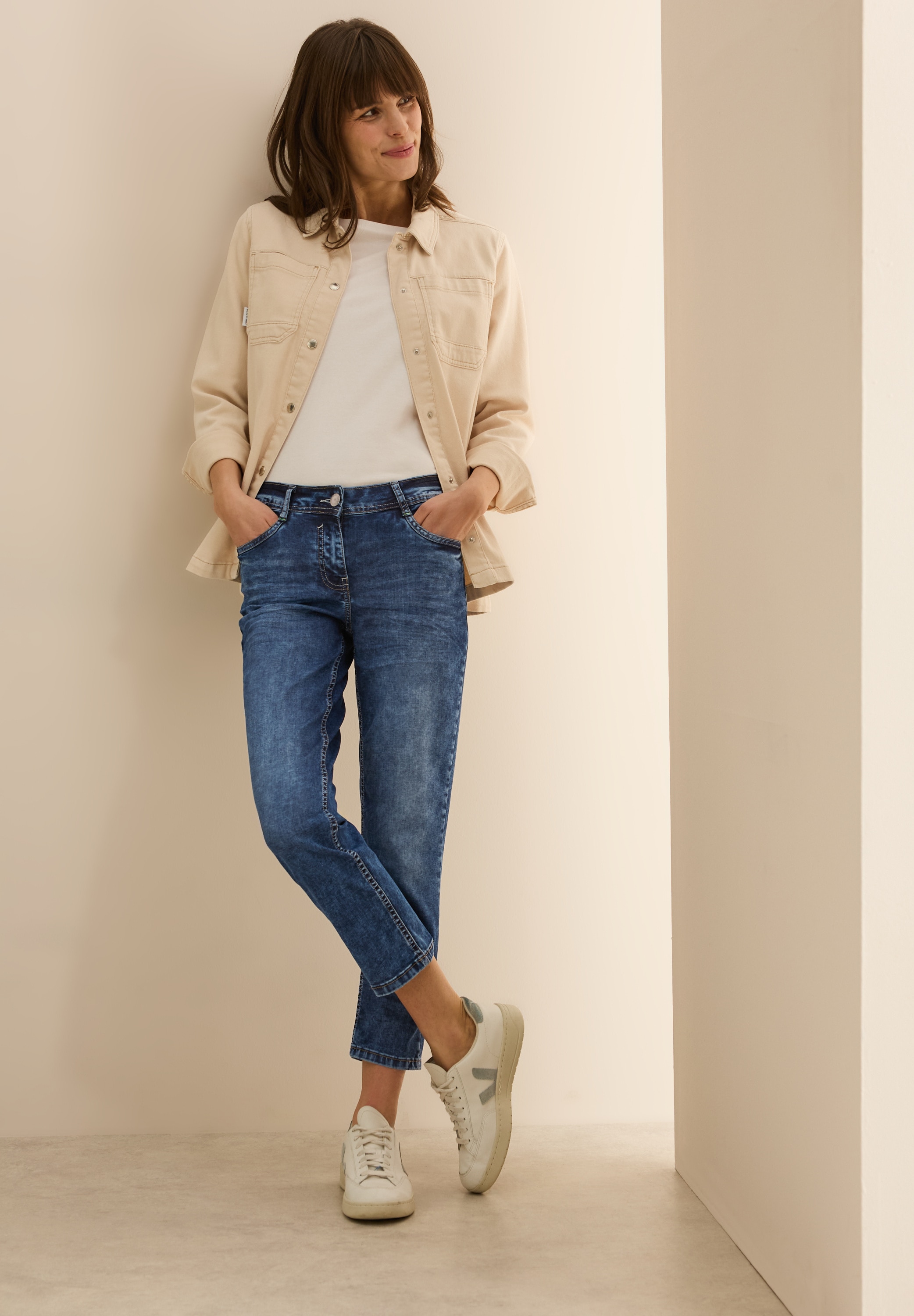 Cecil 5-Pocket-Jeans »Style Scarlett«, knöchelfrei, mit Stretch