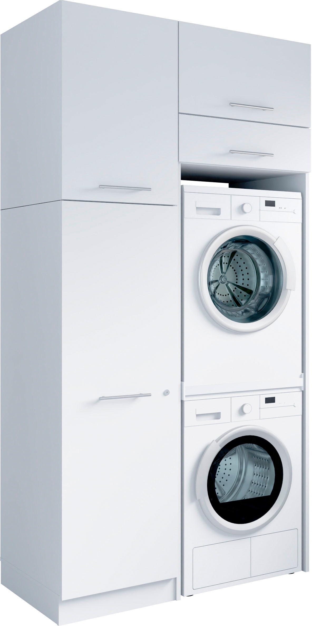 Laundreezy Mehrzweckschrank-Set »Laundreezy, 4-tlg. Mehrzweckschrank-Set B/H/T 118/238/68 cm« 4 Stk. tlg.