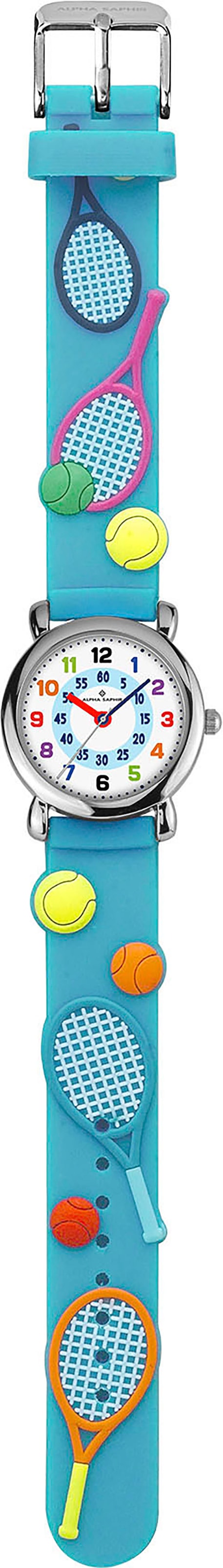 ALPHA SAPHIR Quarzuhr, Armbanduhr, Kinderuhr, analog, ideal auch als Geschenk