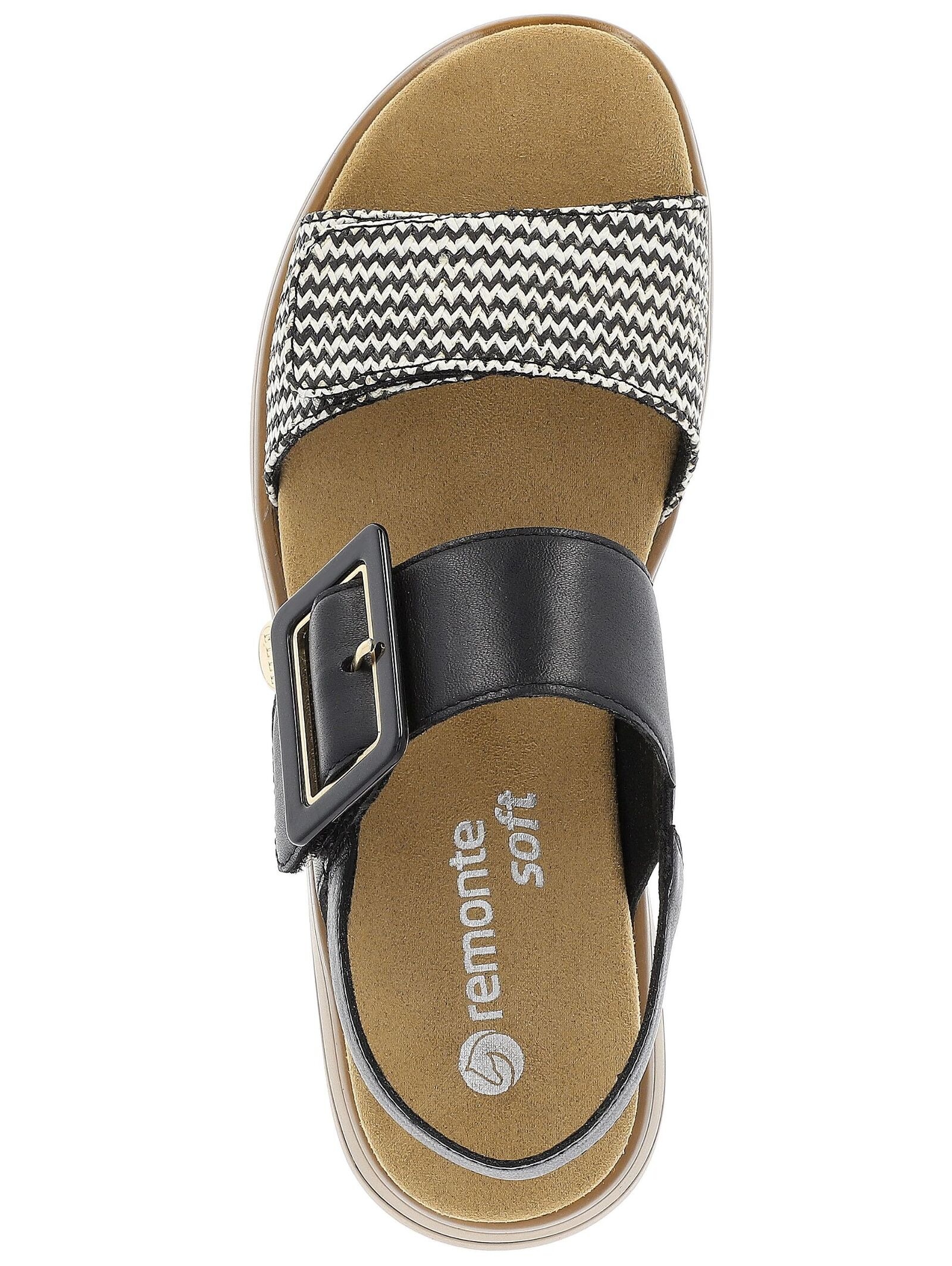 Remonte Riemchensandale »Remonte Sandalen Glattleder«