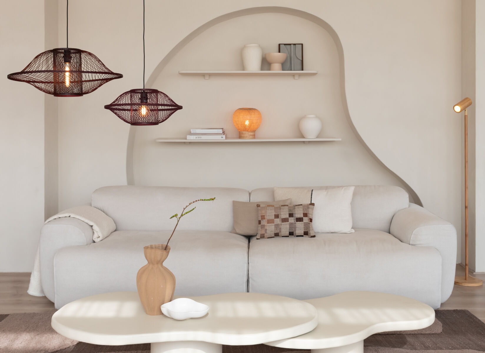 GOOD&MOJO Hängeleuchte »MAUI«, 1 flammig, Leuchtmittel E27 | LED wechselbar