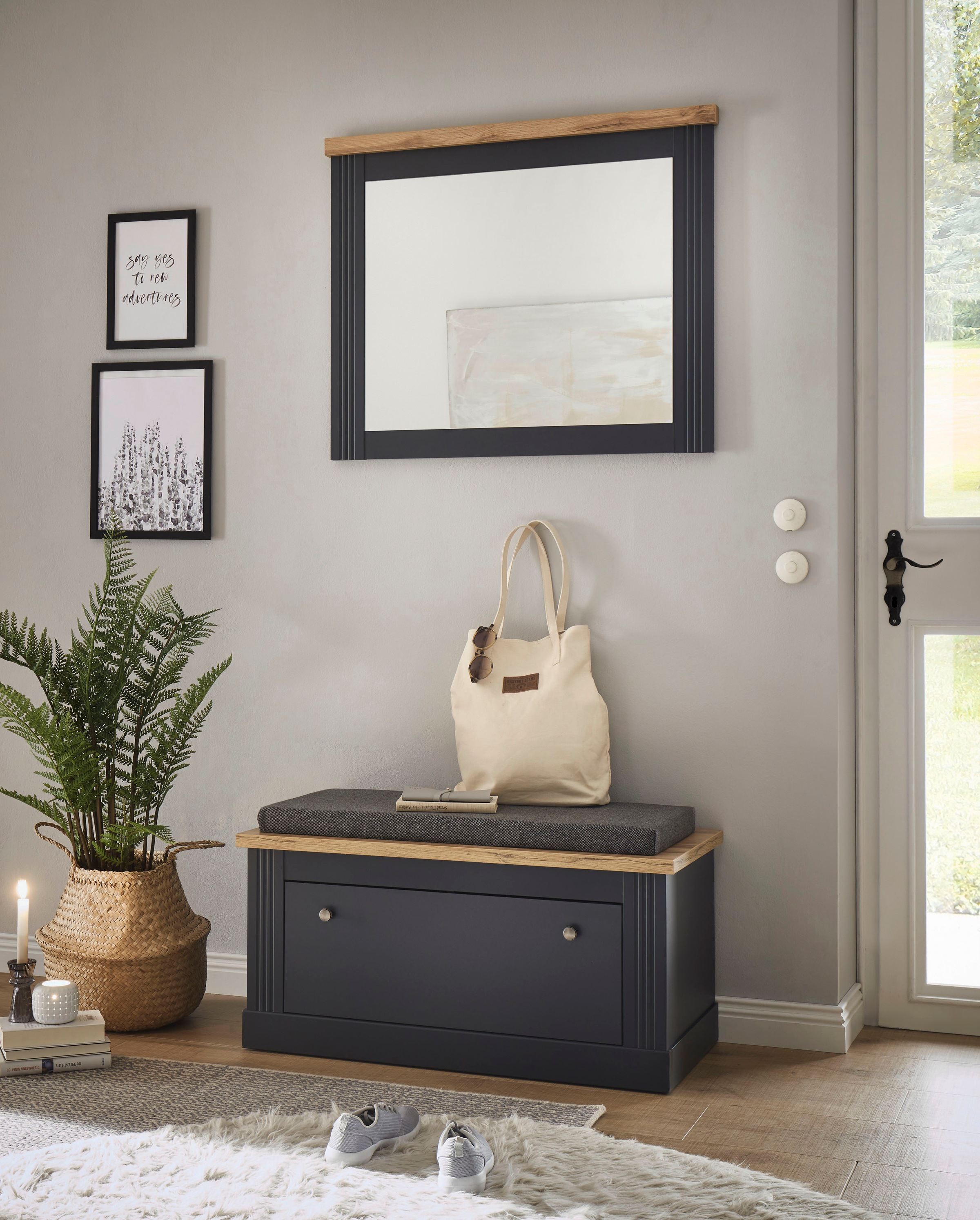 Home affaire Wandspiegel »WESTMINSTER«, Breite ca. 90 cm günstig online kaufen