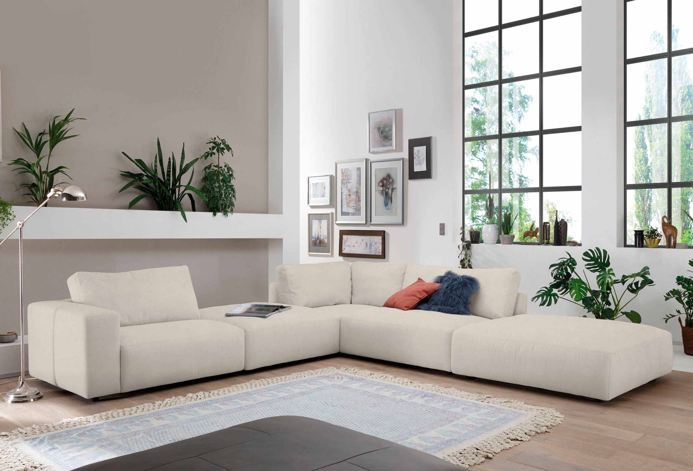 Musterring Ecksofa »LUCIA L-Form«, in vielen Qualitäten und 4 verschieden N günstig online kaufen
