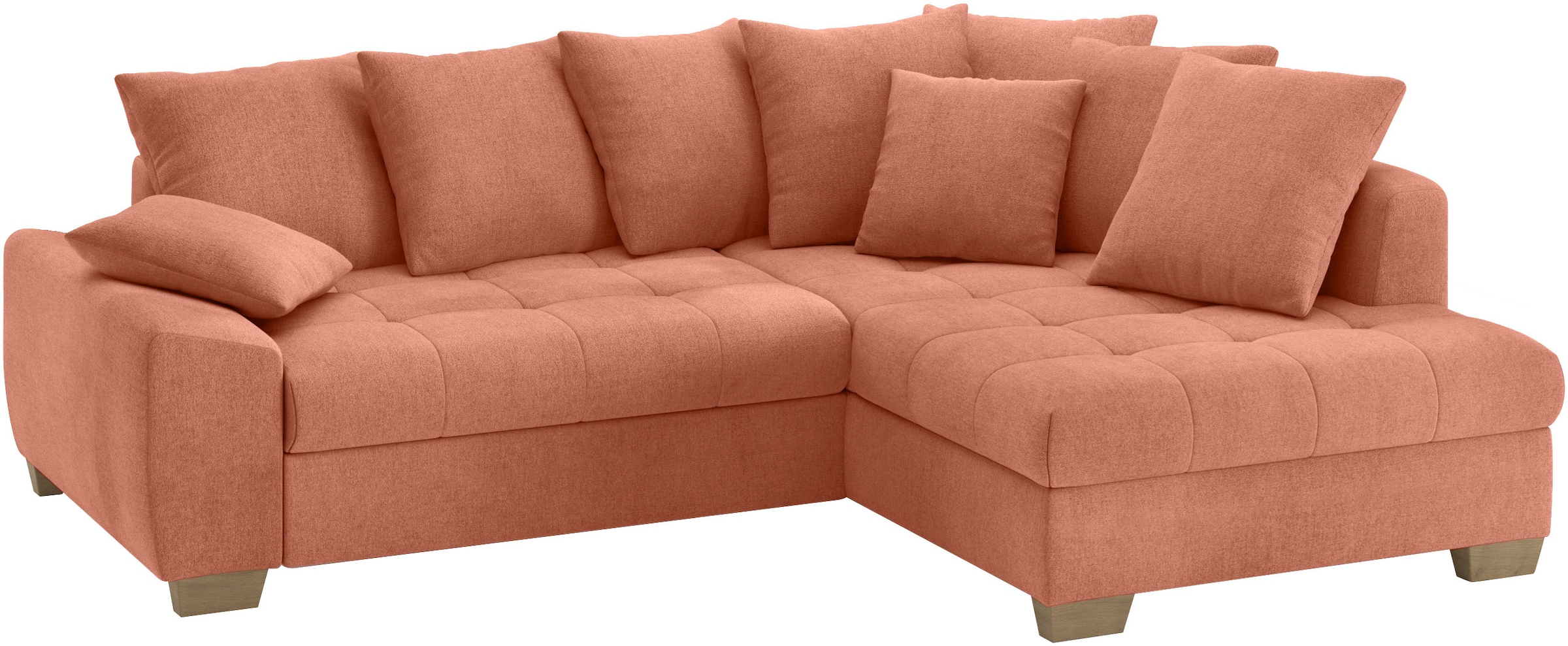 Mr. Couch Ecksofa »Nikita II, L-Form«, Wahlweise mit Bettfunktion, Bettkast günstig online kaufen