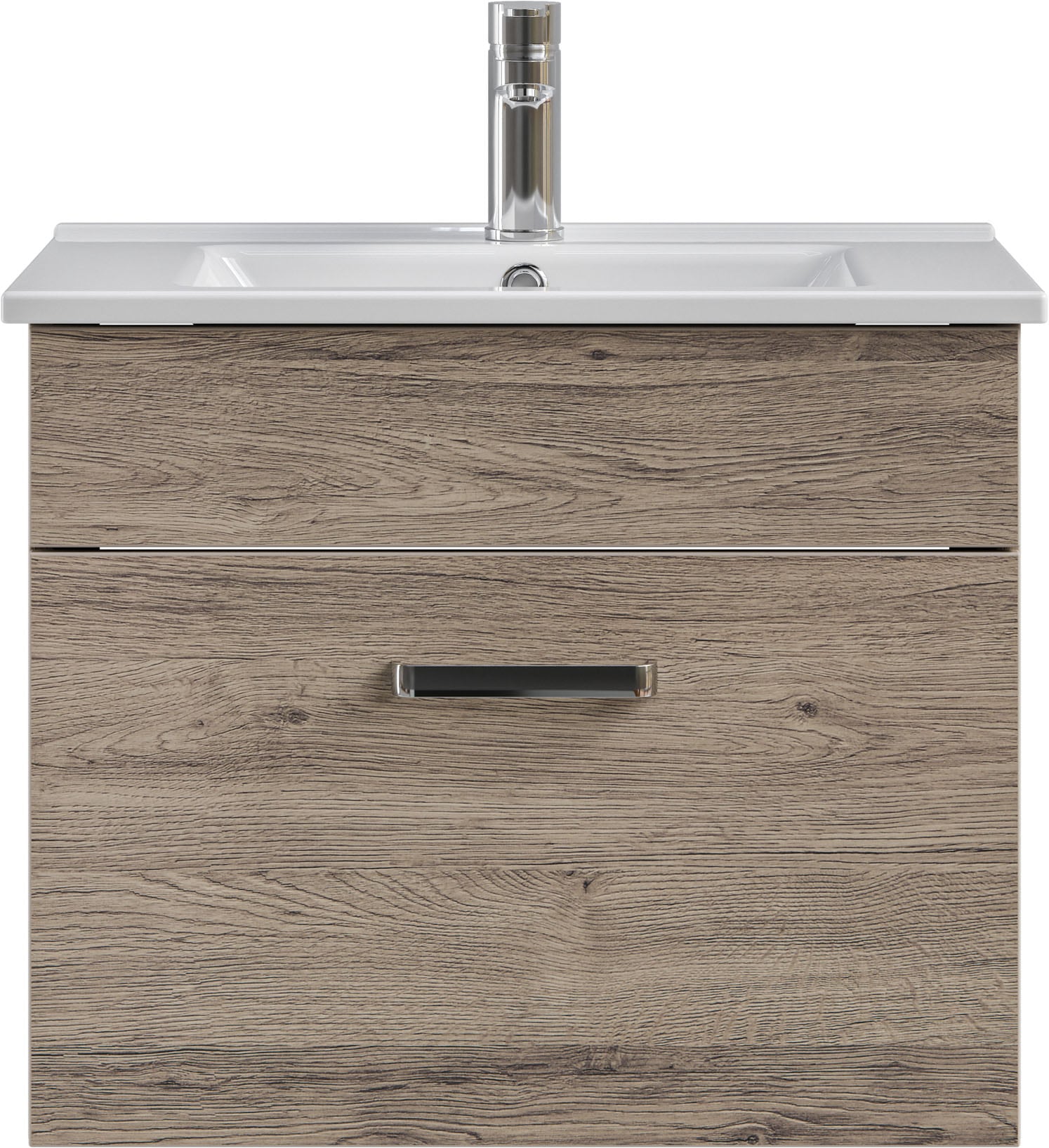 Saphir Badmöbel-Set »Keramikwaschtisch mit Waschtischunterschrank« Set, 2 Stk. tlg.