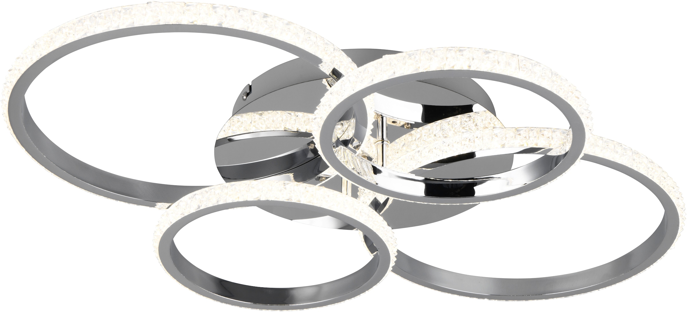 REALITY Leuchten LED Deckenleuchte »CIRES, LED Deckenlampe mit 4 schwenkbar günstig online kaufen