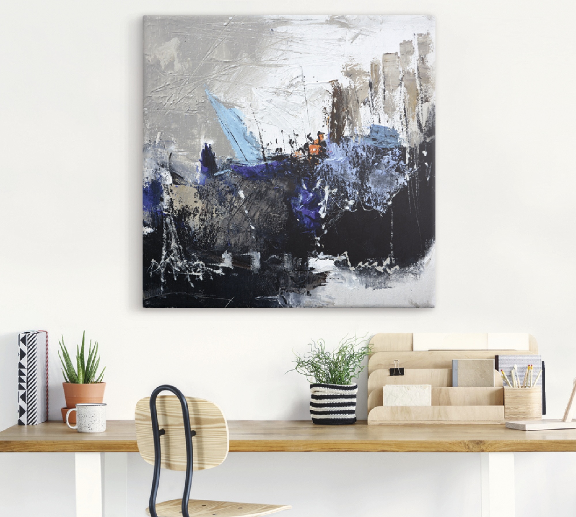 Artland Wandbild »Abstrakt II« Gegenstandslos 1 Stk. tlg. als Leinwandbild günstig online kaufen