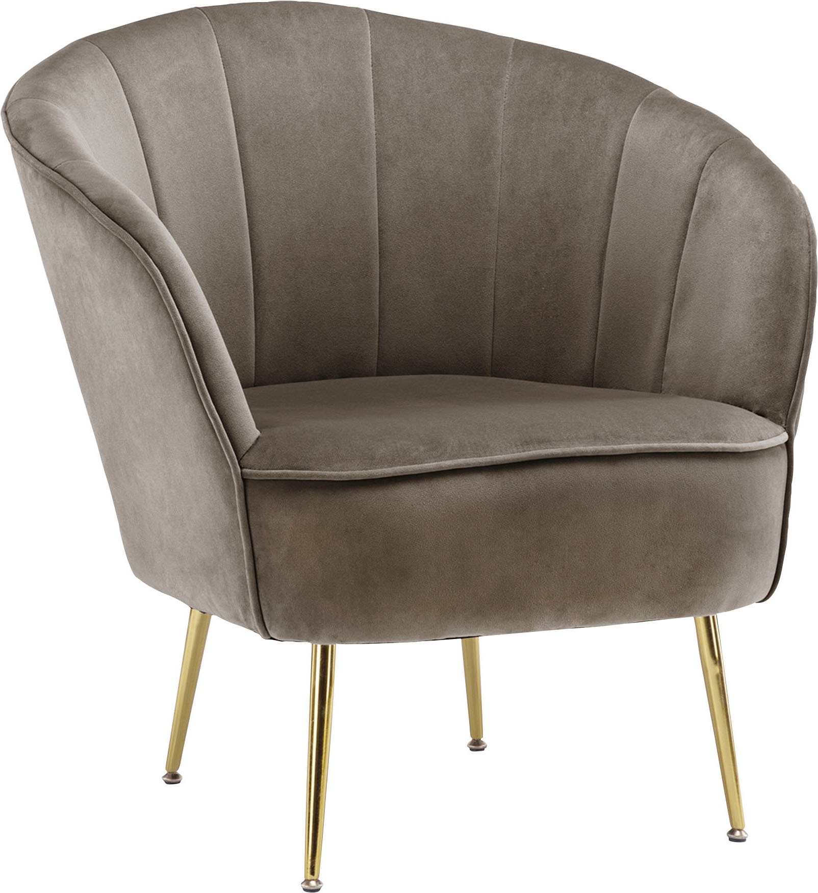 Kayoom Sessel »Poola 100, gemütlicher Cocktail-Sessel, edler Samtbezug«, (1 günstig online kaufen