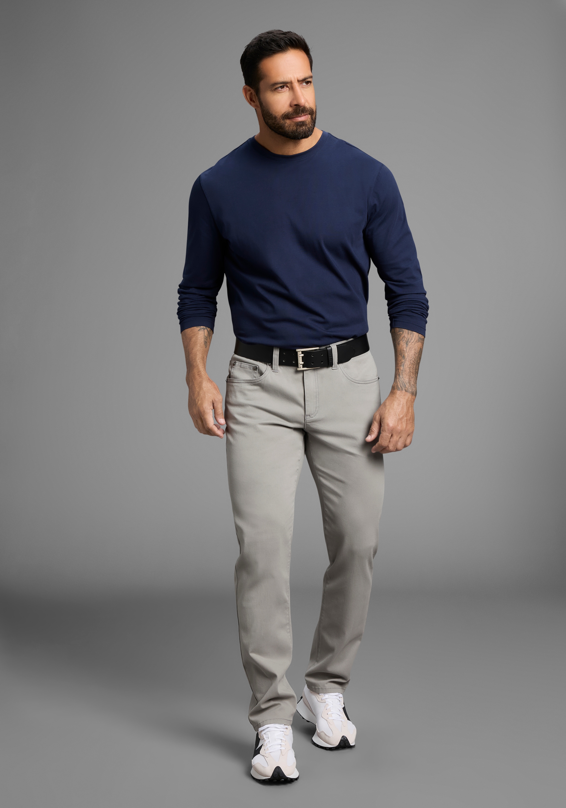 Man's World 5-Pocket-Hose  Stretchhose mit Dehnbund