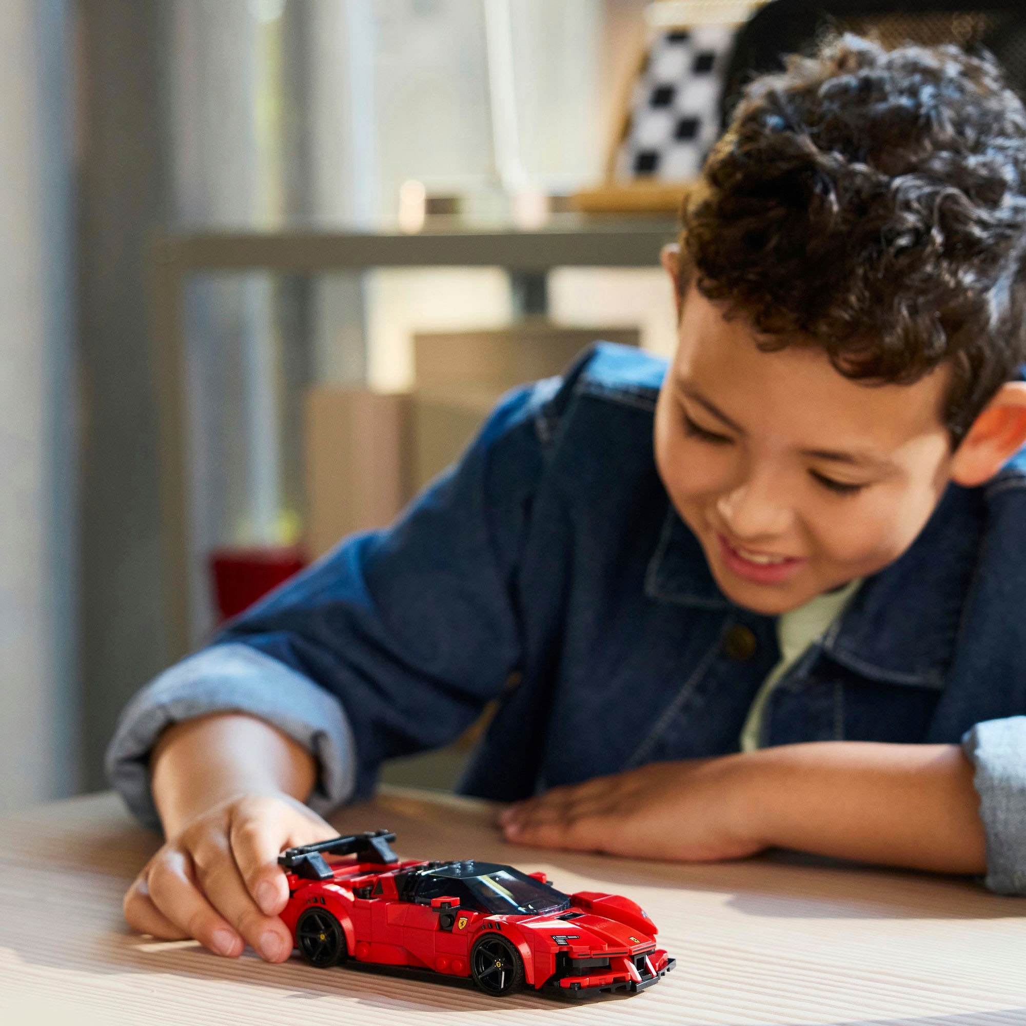 LEGO® Konstruktionsspielsteine »Ferrari SF90 XX Stradale Sportwagen (77254), LEGO Speed Champions« Made in Europe