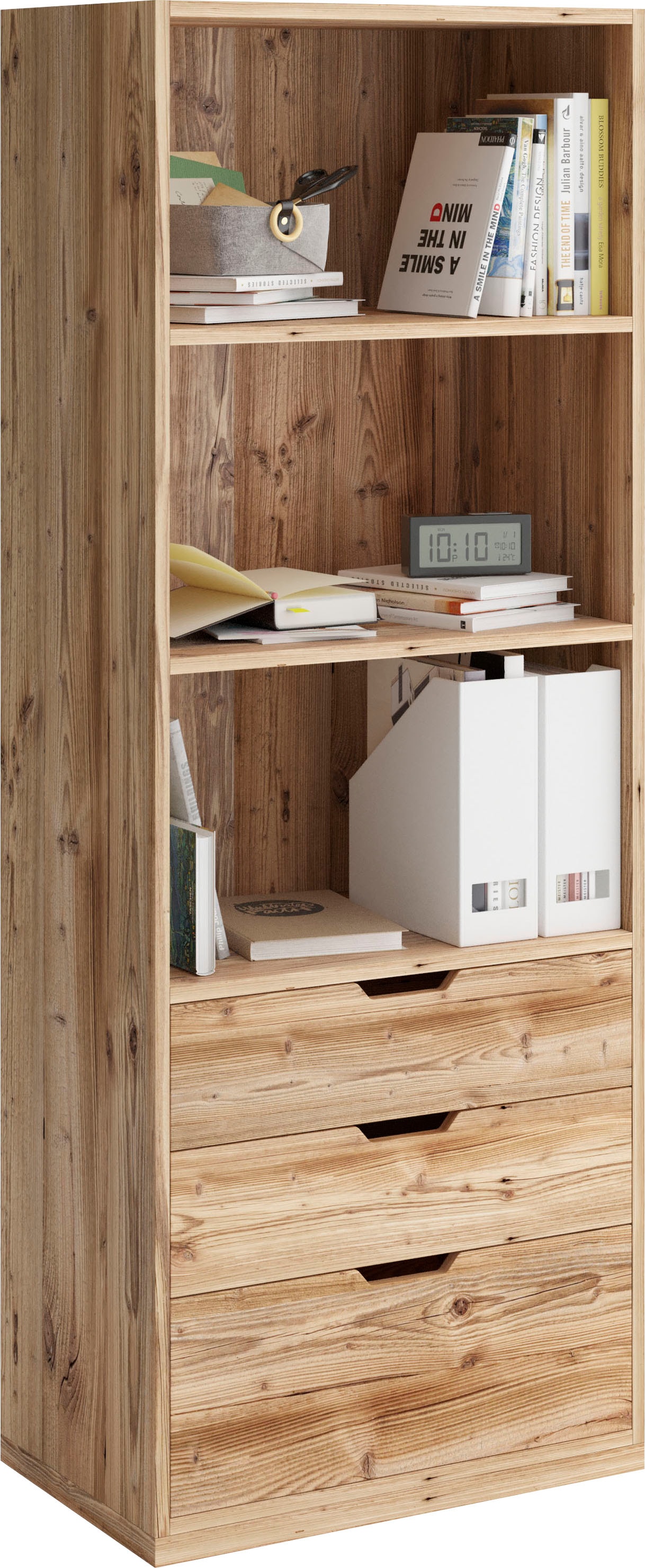 Home affaire Aktenschrank »Plus«, aus massiver Fichte (Altholz) online