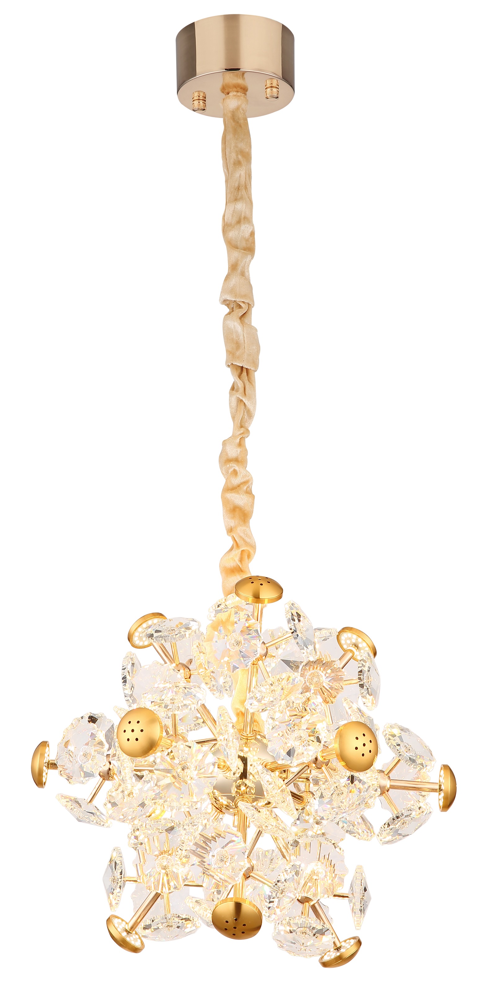 GLOBO LIGHTING LED Pendelleuchte »FLORIELLA« LED-Modul 1 Stk. Warmweiß Häng günstig online kaufen