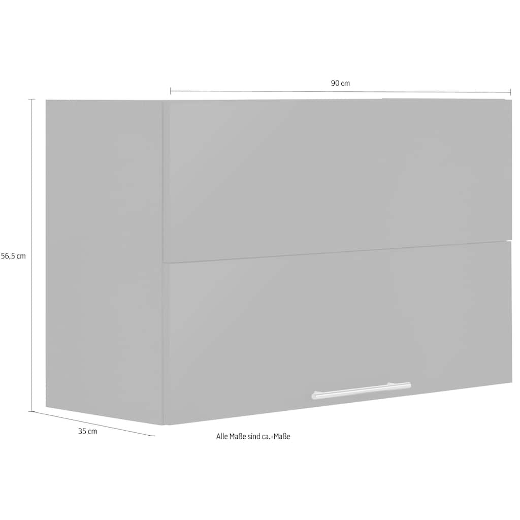 wiho Küchen Faltlifthängeschrank »Cali«, Breite 90 cm