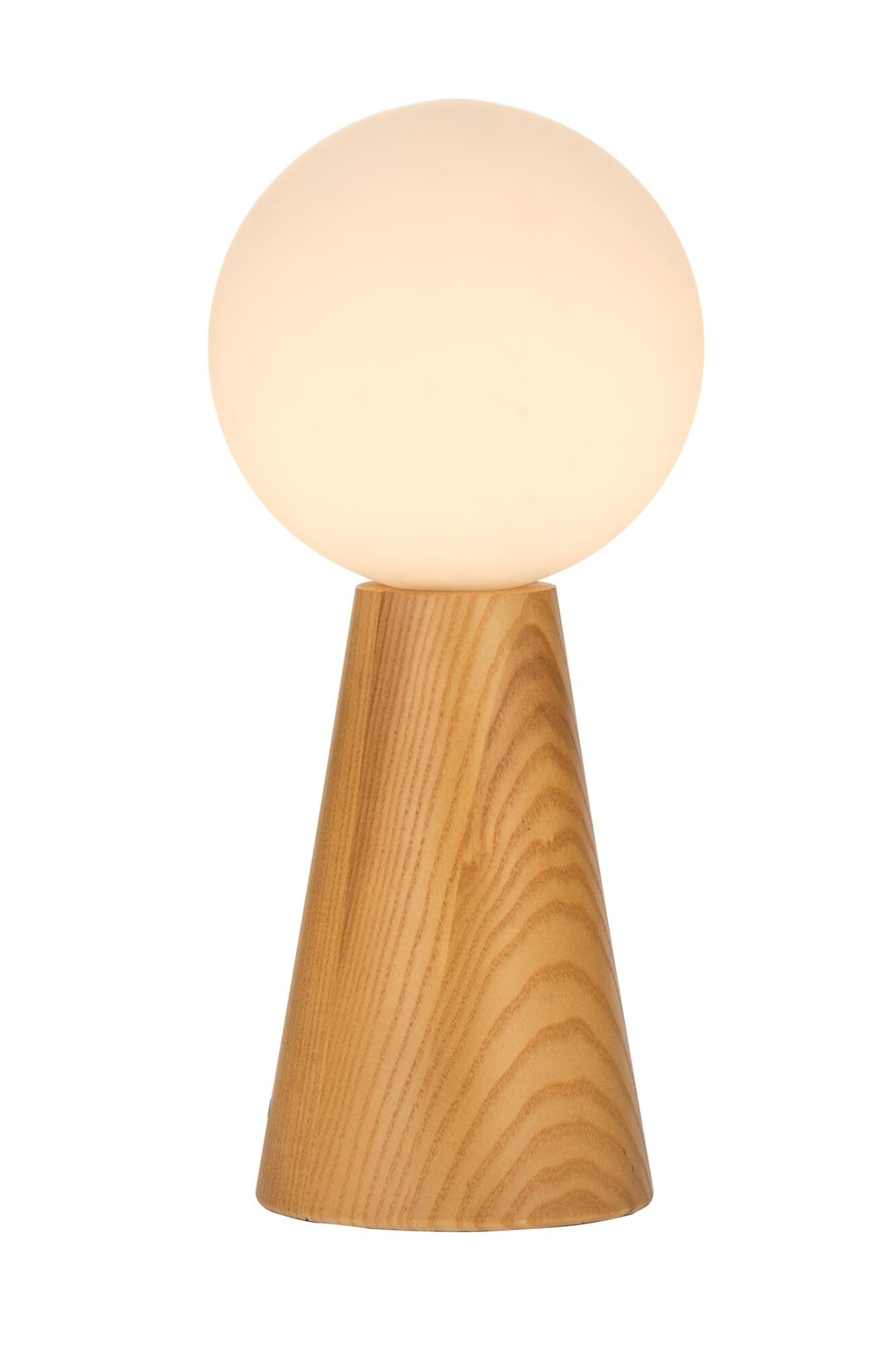 Pauleen Tischleuchte »Woody Soul Glas/Eschenholz 230V max. 3,5W Weiß/Holz  natur«, 1 flammig-flammig, G9 online bestellen | Tischlampen