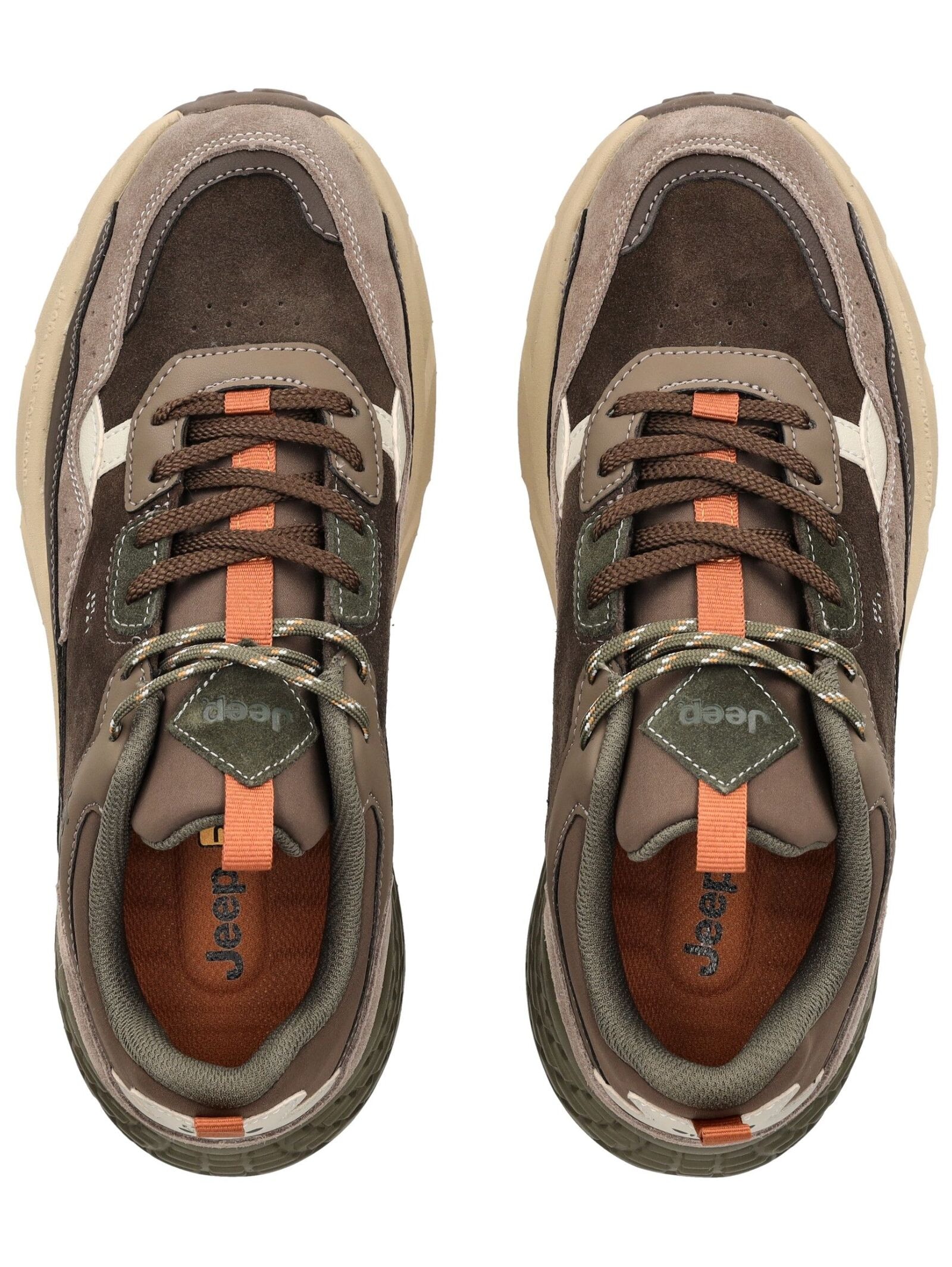 Jeep Sneaker »Jeep Sneaker Lederimitat/Textil«