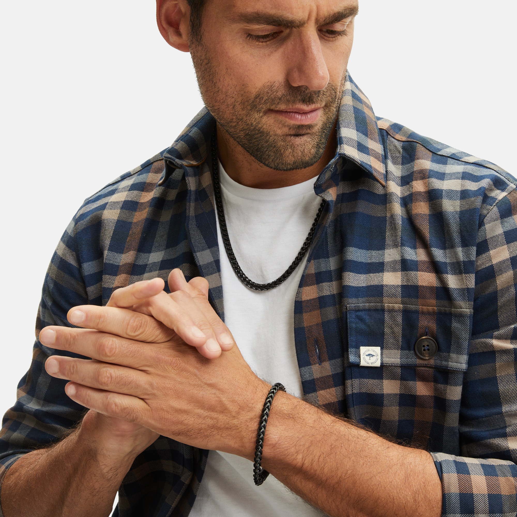 FYNCH-HATTON Armband »Schmuck Edelstahl Armkette The Foxtail Chain Fuchsschwanz«