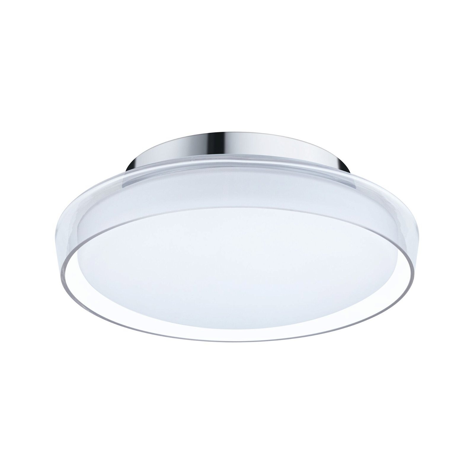 Paulmann LED Deckenleuchte »Selection Bathroom Luena IP44 11,5W 3000K Chrom günstig online kaufen