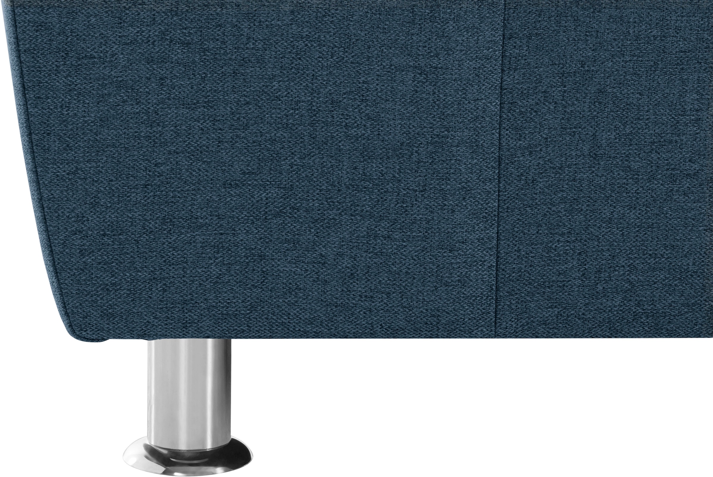 DOMO collection 2-Sitzer »Franzi, zeitlos & elegant, moderne Sitzheftung«, wahlweise mit Kopfteilverstellung, inklusive Zierkissen