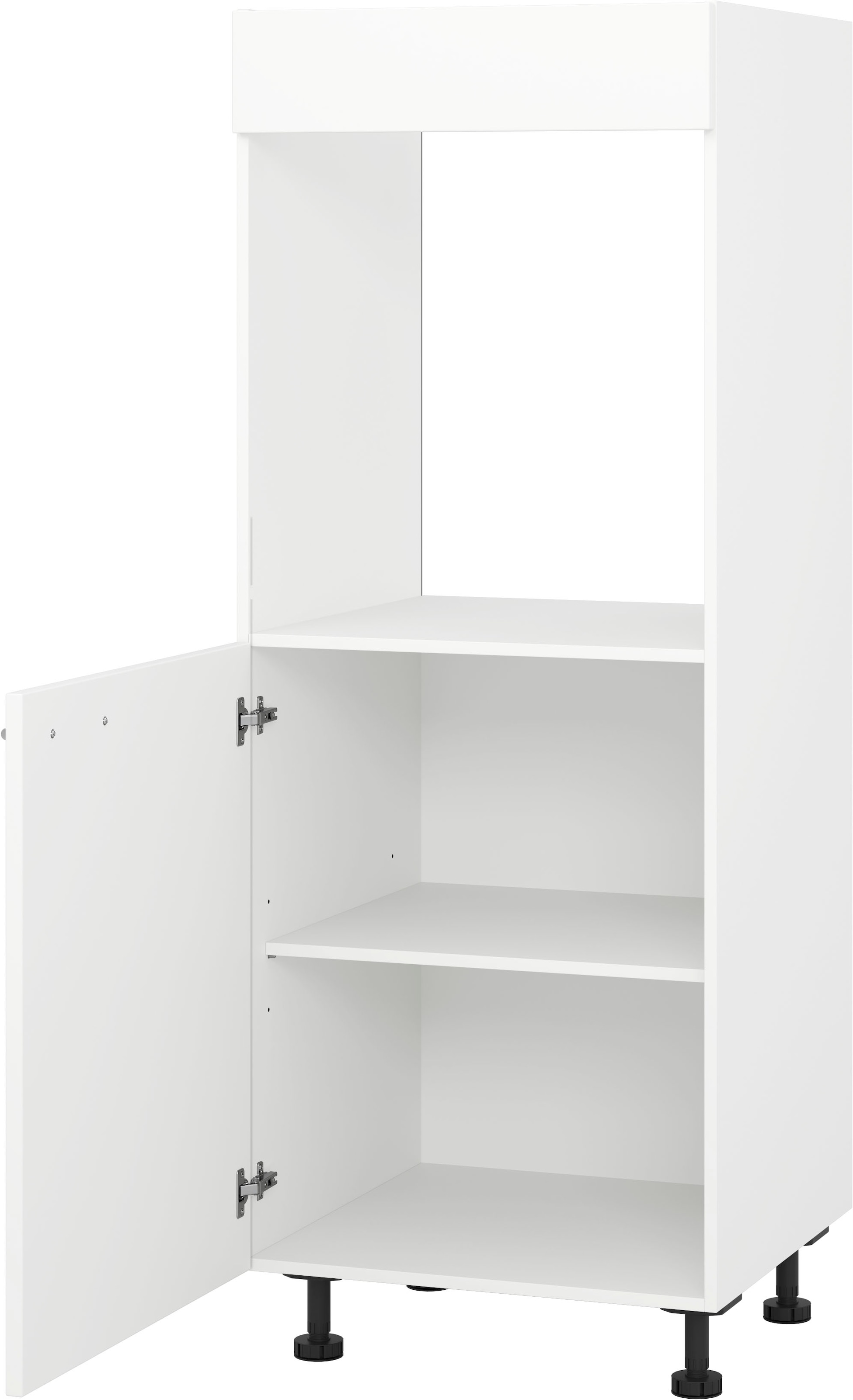 KOCHSTATION Backofenumbauschrank »"KS-Scafa", wahlweise Türschlag rechts oder links« Breite/Höhe: 60/150 cm, mit einem Einlegeboden