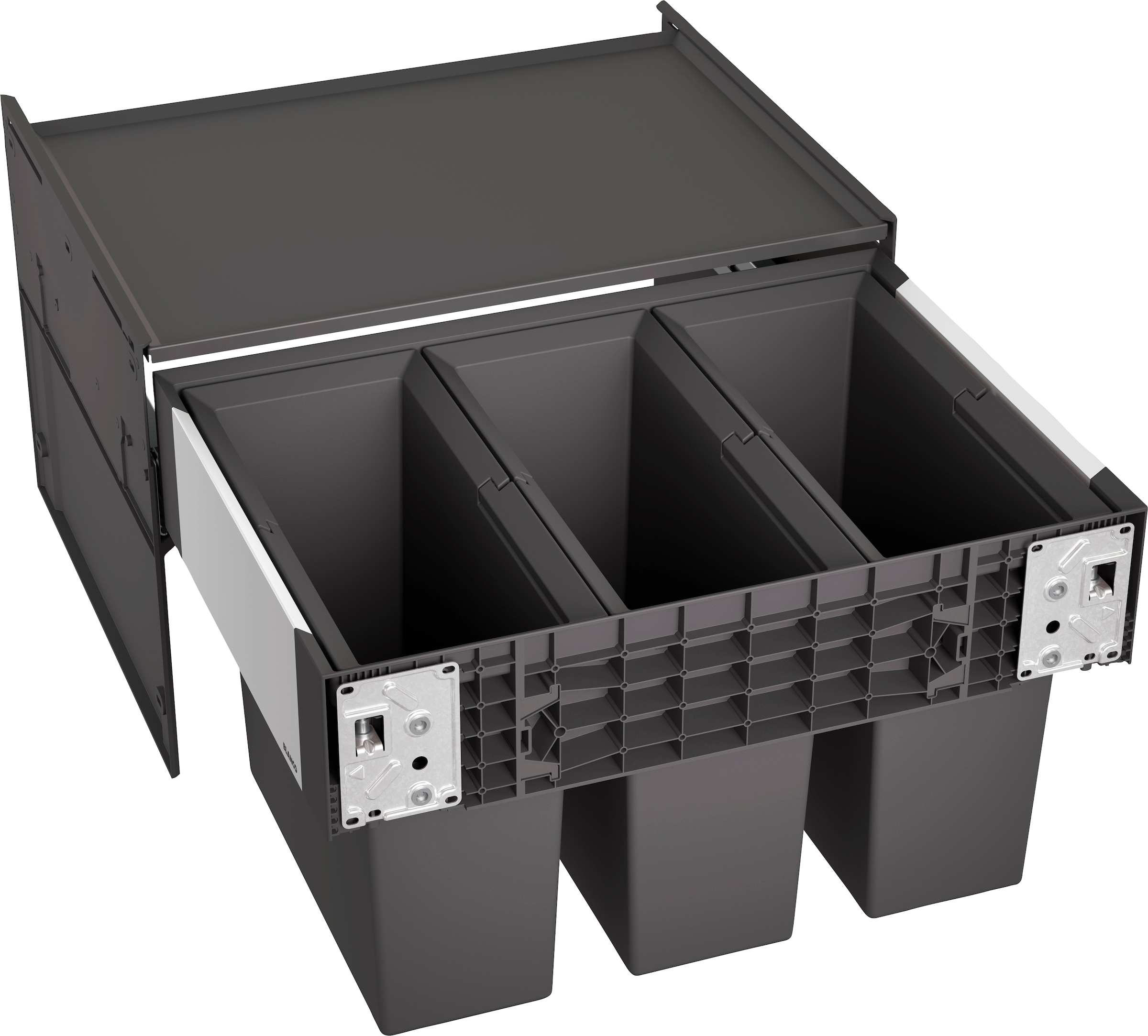 Blanco Mülltrennsystem »Select II 60/3«, 3 Behälter, Kunststoff, Stahlblech günstig online kaufen