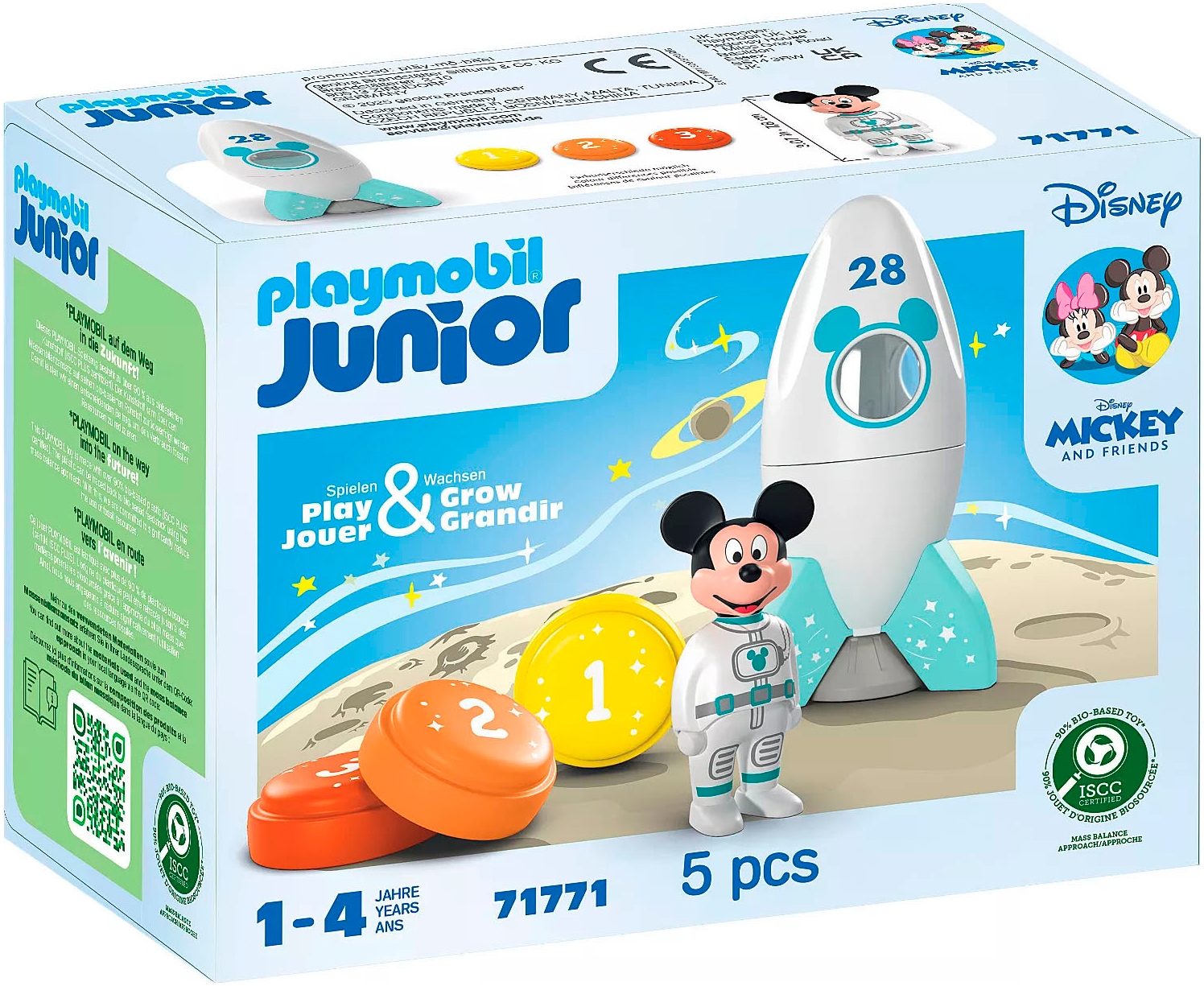 Playmobil® Konstruktions-Spielset »Micky Maus' Raketen- & Weltraum-Abenteue günstig online kaufen