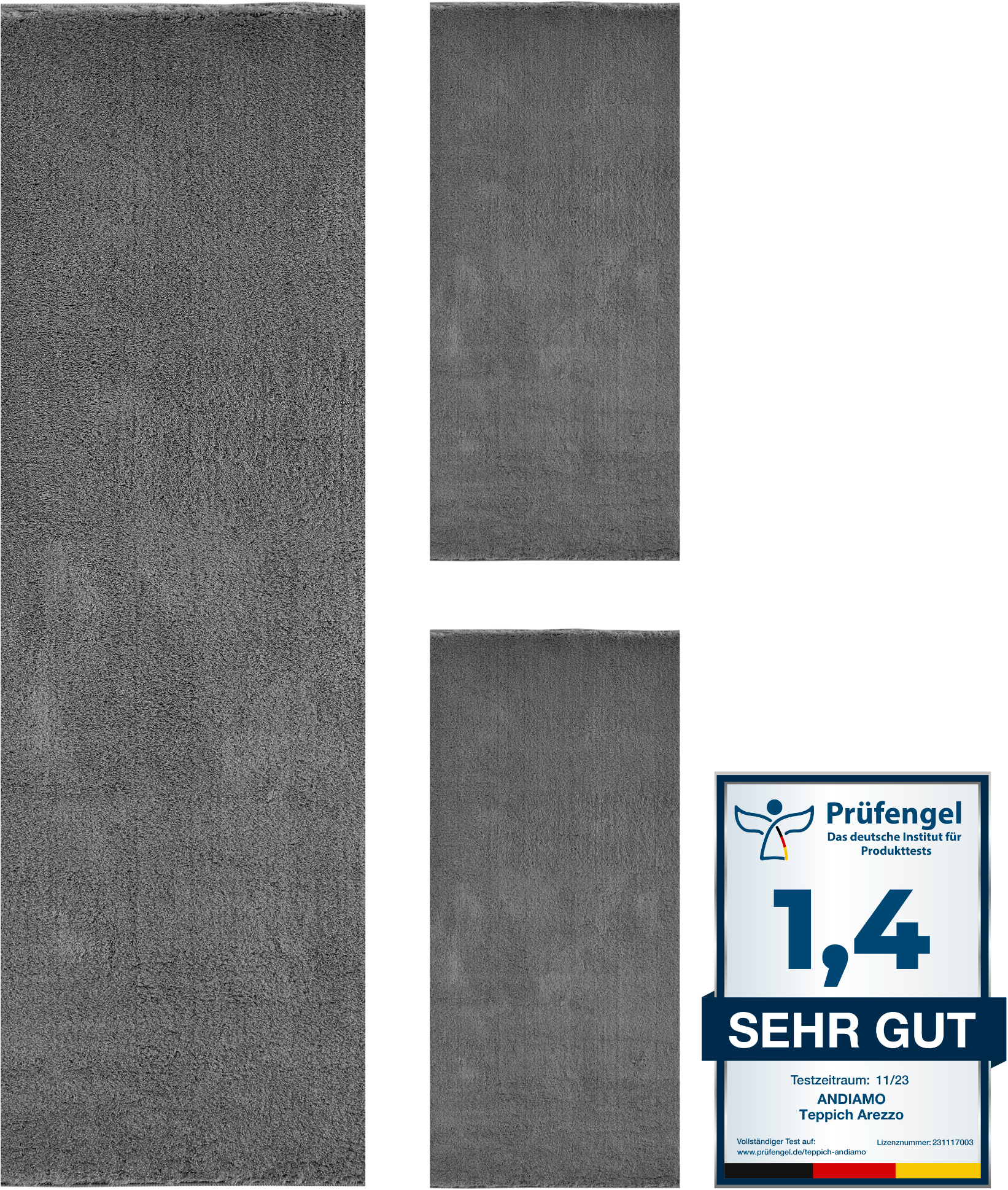 Andiamo Bettumrandung »Arezzo« Höhe 16 mm 1 Stk. tlg. Uni Farben, weicher F günstig online kaufen