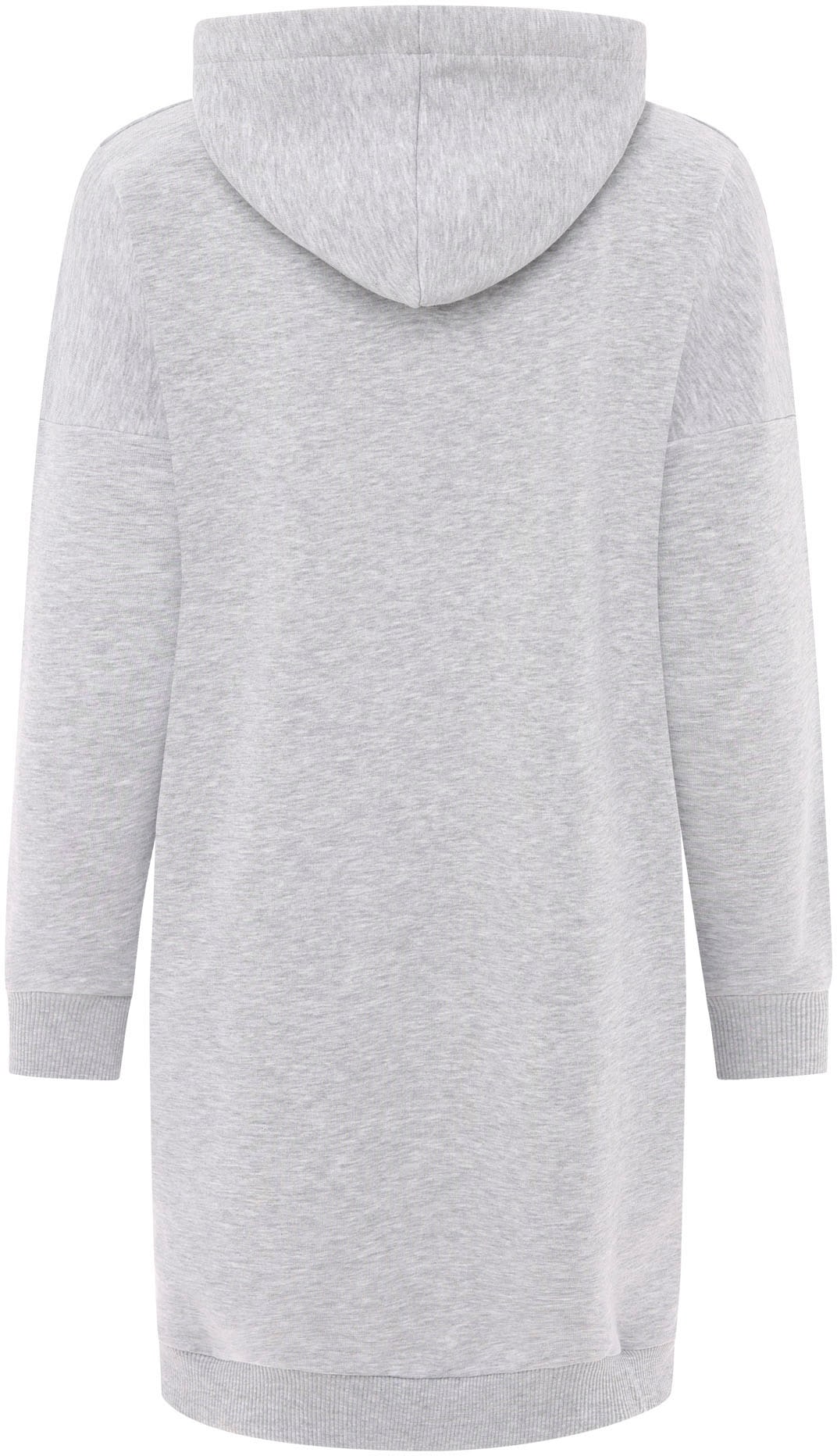 Zwillingsherz Sweatkleid »"Love Amour Liebe"«, mit praktischen Fronttaschen und bedruckter Kordel
