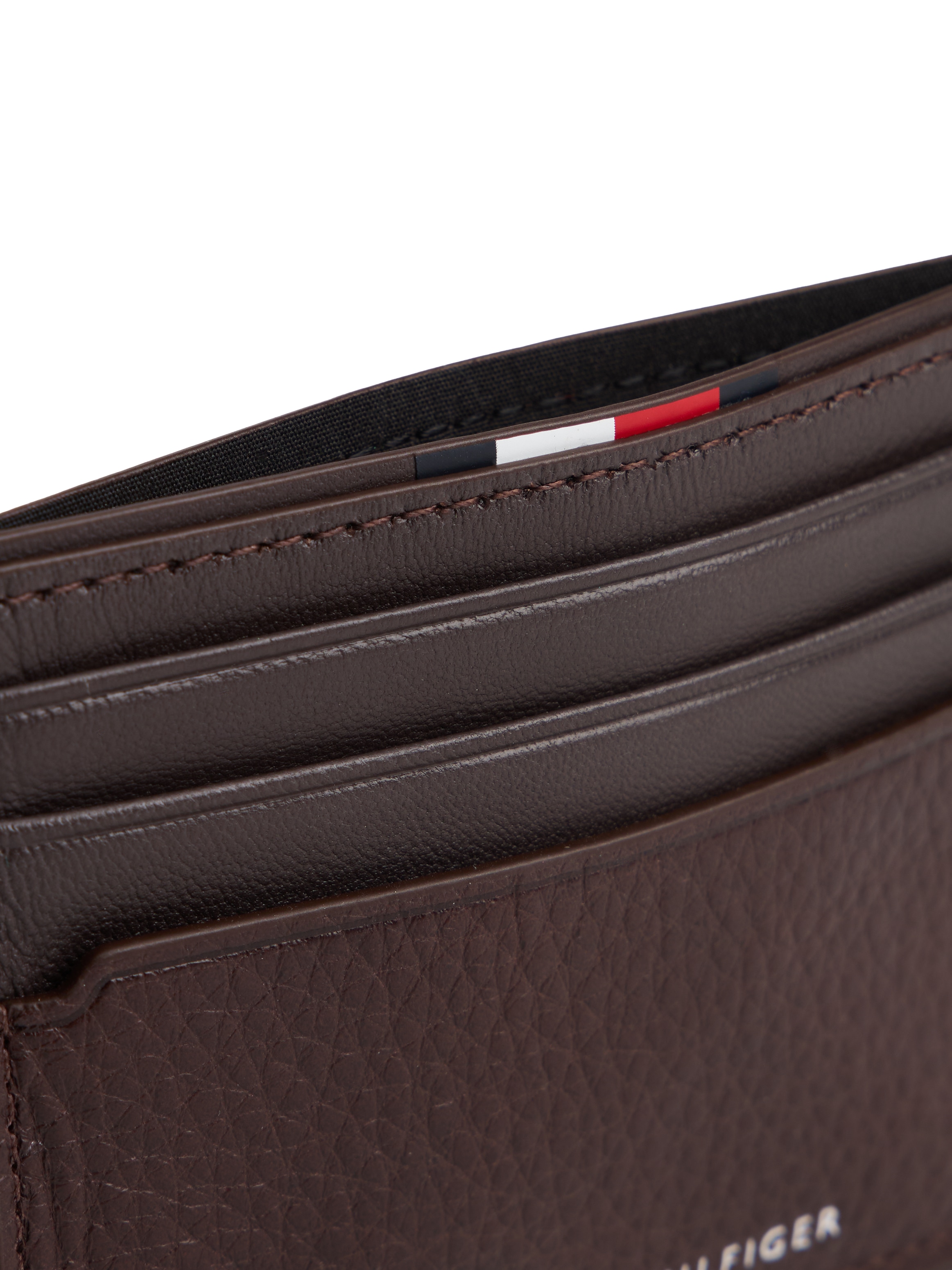 Tommy Hilfiger Kartenetui »TH CORP CC HOLDER«, Herren Mini-Geldbeutel, Portemonnaie mit Logoschriftzug und Flagge