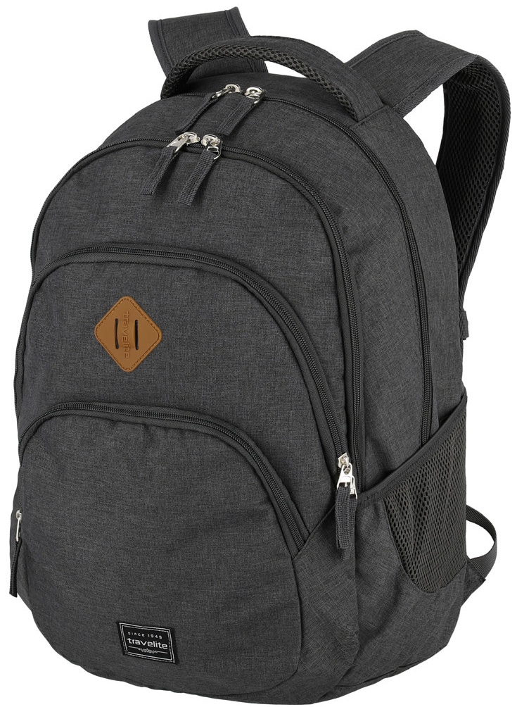 travelite Laptoprucksack »BASICS Melange«, Freizeitrucksack Arbeitsrucksack Schulrucksack Reiserucksack