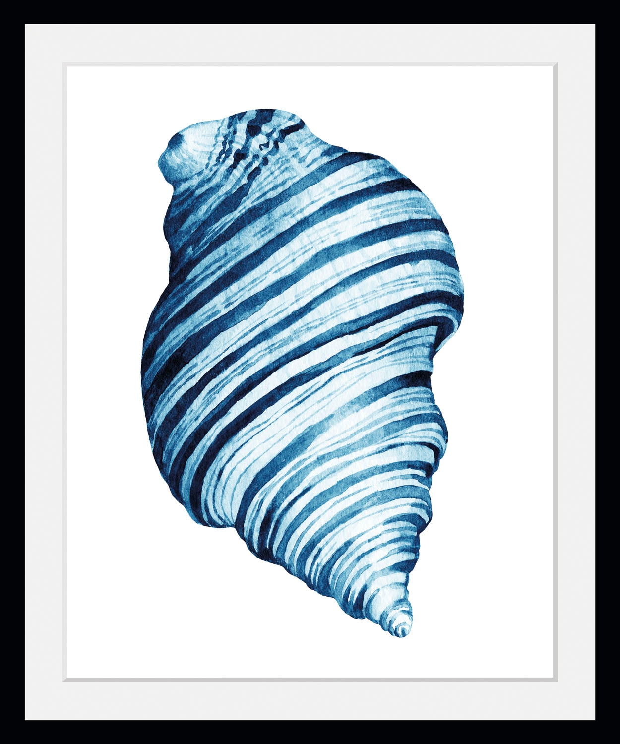 queence Bild »Lisbeth« Kunst | Meer | Wassertiere 1 Stk. tlg. HD Premium Poster-Druck inkl. Holzrahmen