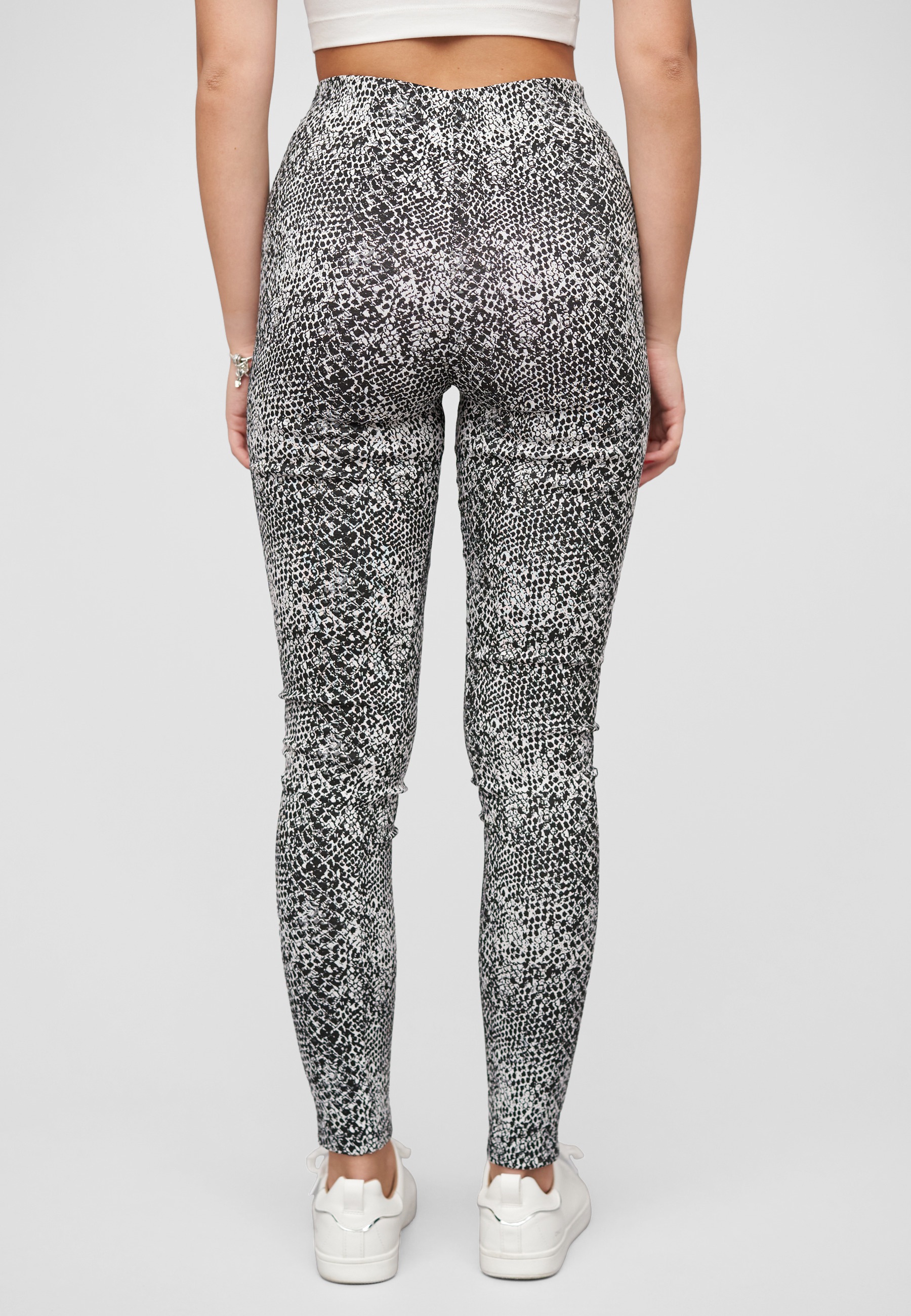 CLOUD 5IVE Leggings »CLOUD 5IVE Viskose Stoffhose Schlangenhaut Muster«