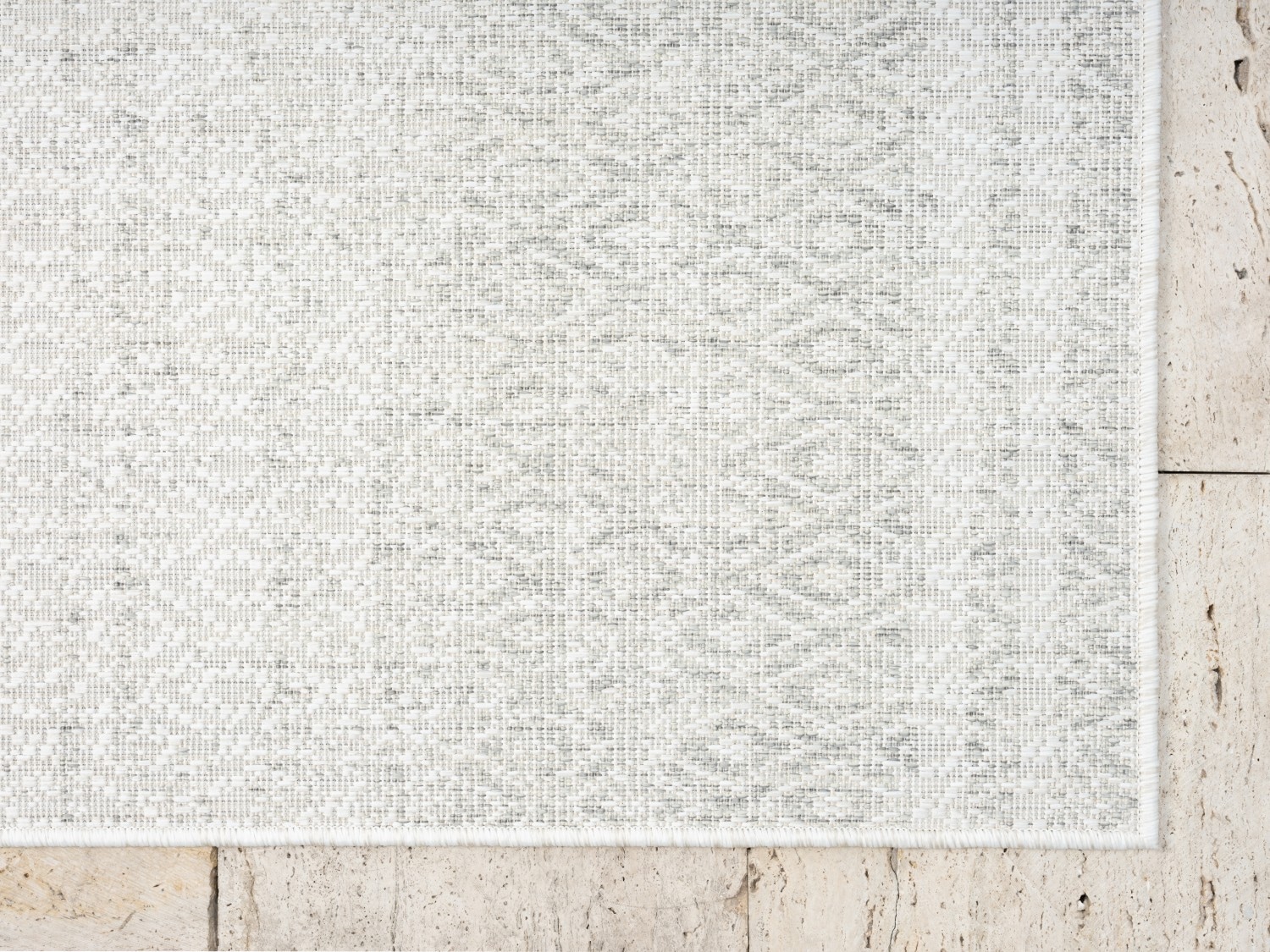 Myflair Möbel & Accessoires Teppich »Vision Lagerräumung«, rechteckig, 6 mm Höhe, kariert, Outdoor geeignet, Balkon, Terrasse