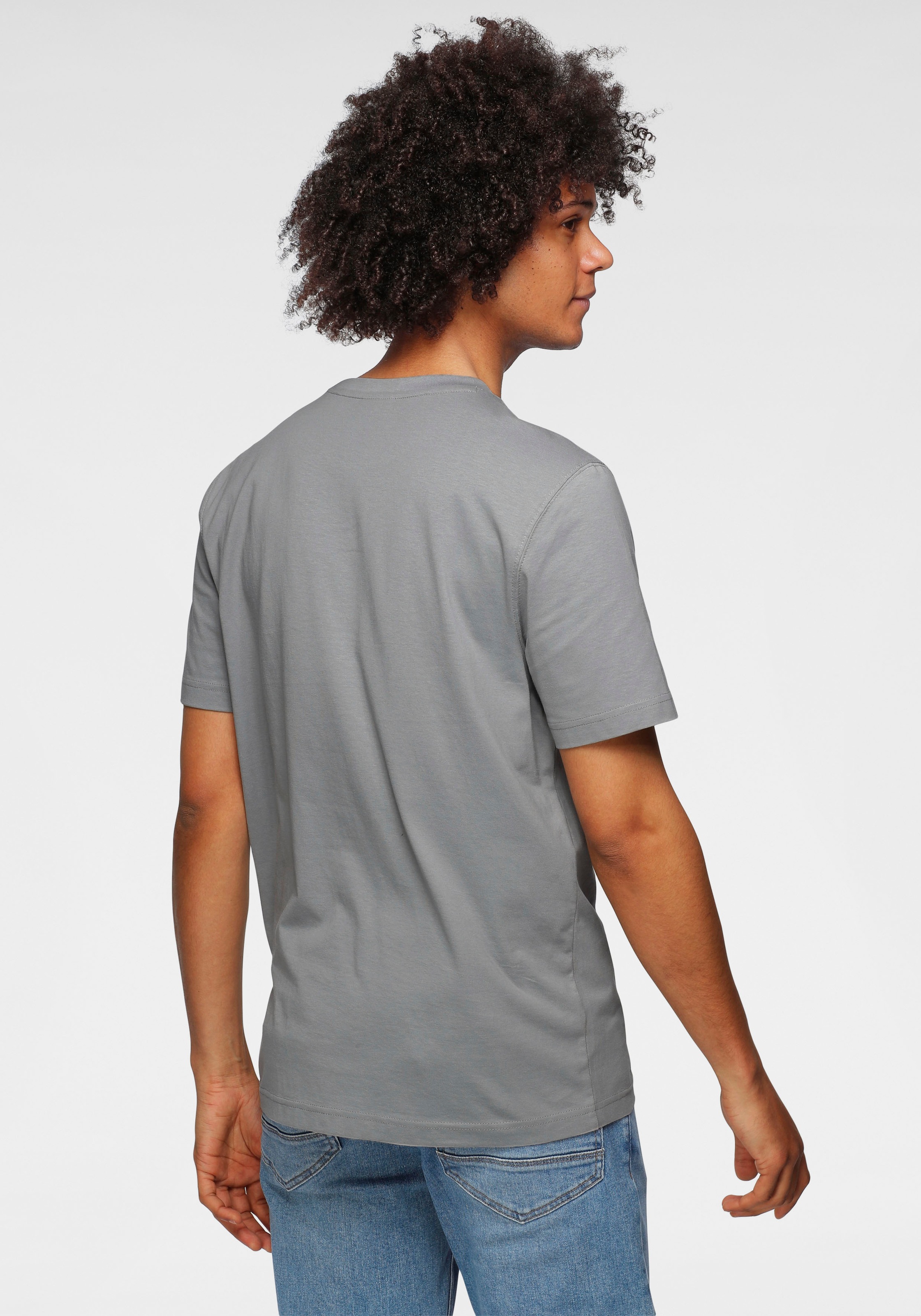 OTTO products T-Shirt günstig mit zertifiziert »GOTS Bio-Baumwolle«, Brusttasche kaufen aus nachhaltig –