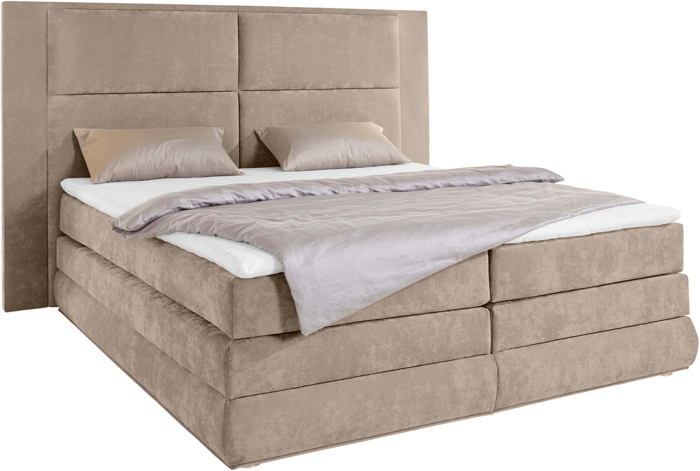 COLLECTION AB Boxspringbett »Copenhagen« inklusive Bettkasten, Topper, wahl günstig online kaufen