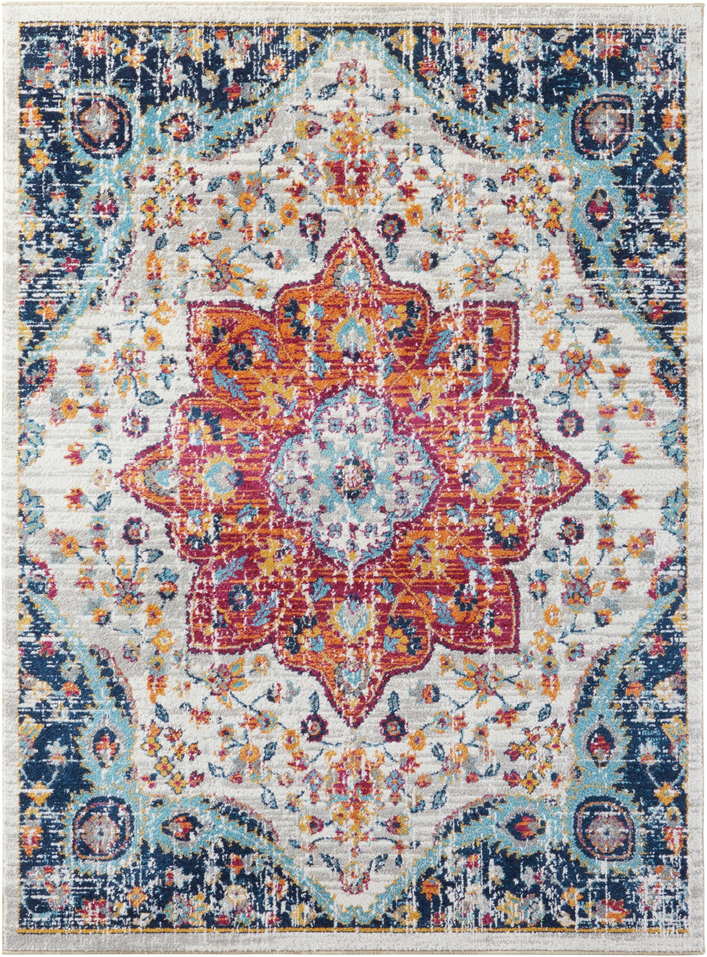 NOURISTAN Teppich »Bara«, rechteckig, 10 mm Höhe, Orientalisch, Orient, Vintage, Wohnzimmer, Schlafzimmer, Esszimmer