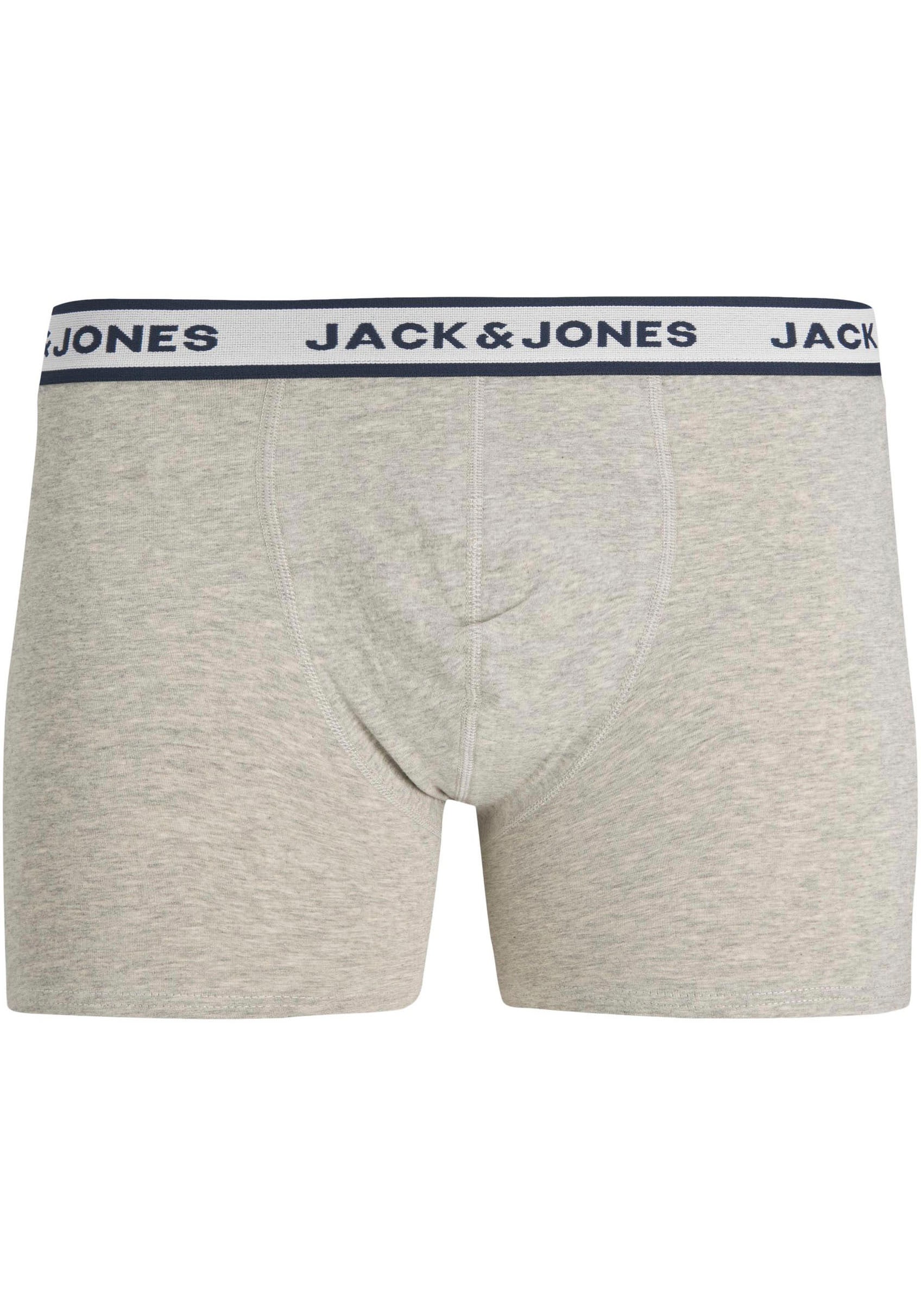 Jack & Jones Boxershorts »JACSOLID BOXER BRIEFS 3 PACK NOOS«, (Packung, 3 St.)