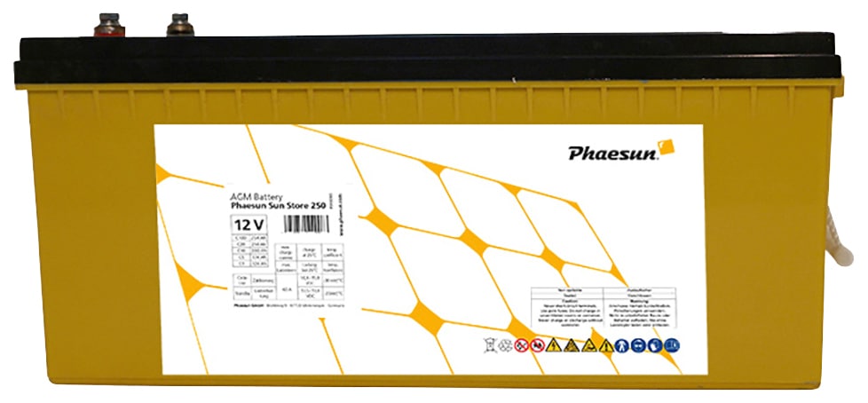 Phaesun Solarakkus »AGM Sun Store 250«, 12 V kaufen