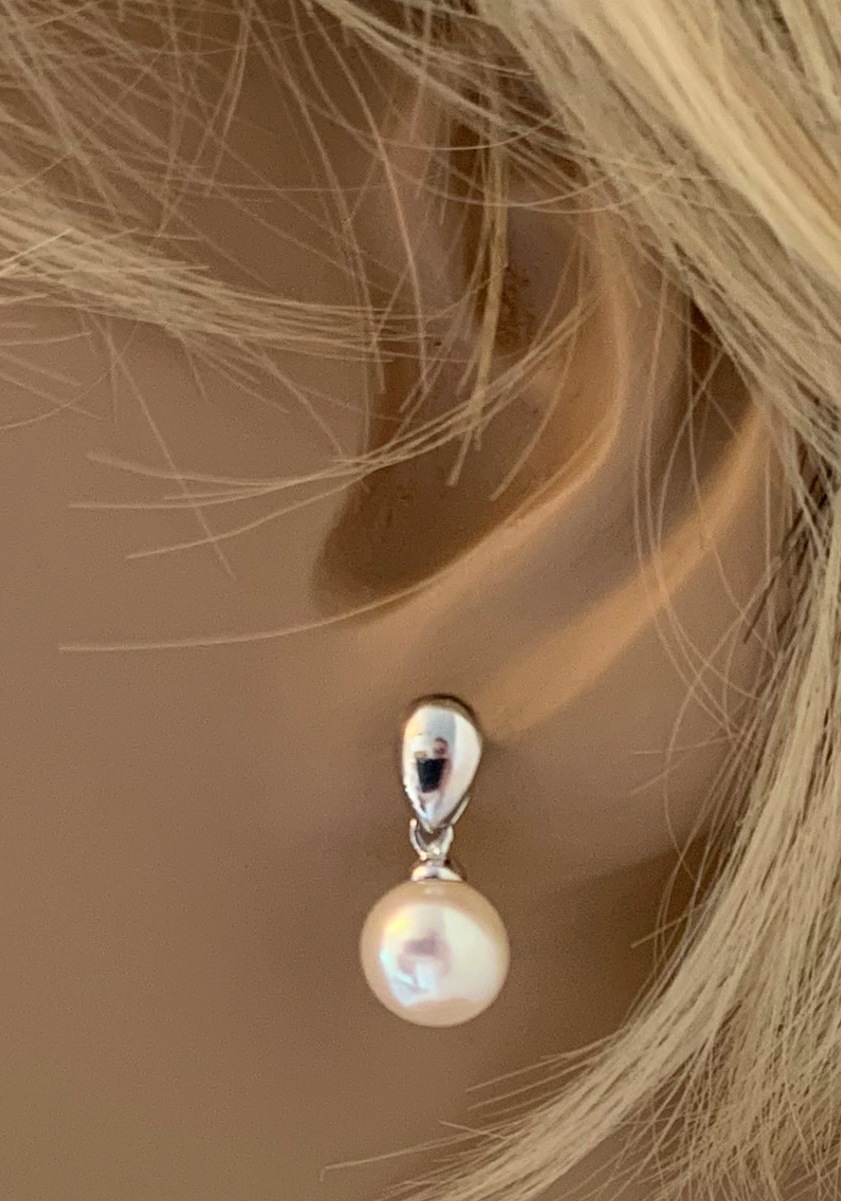 Adriana Paar Ohrstecker »Portofino - Tropfen, P5«, Made in Germany - mit Süßwasserzuchtperle