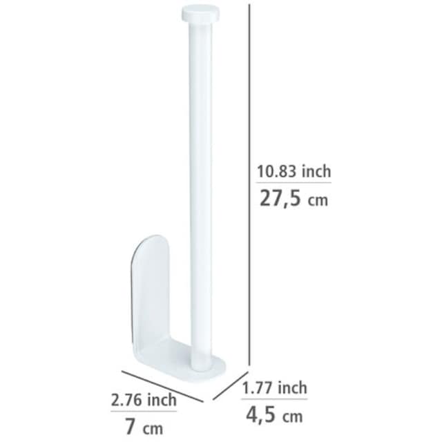 WENKO Küchenrollenhalter »Nio«, selbstklebend, Befestigen ohne Bohren,  rostfrier Aluminium online bestellen