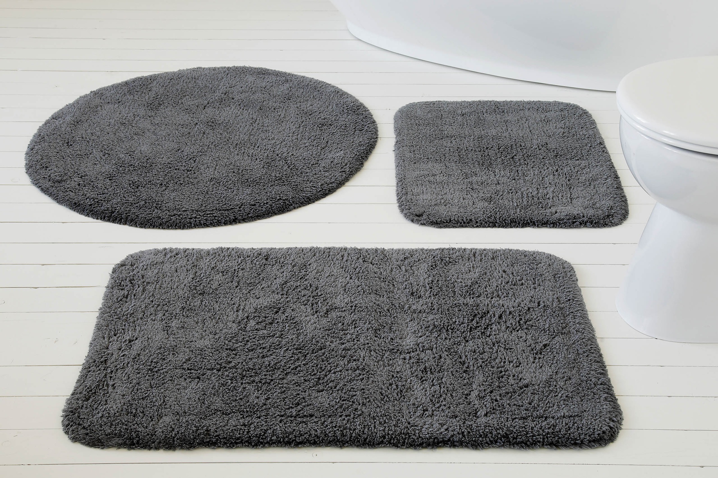 my home Badematte »Kian«, fußbodenheizungsgeeignet, Badvorleger, Badteppich günstig online kaufen