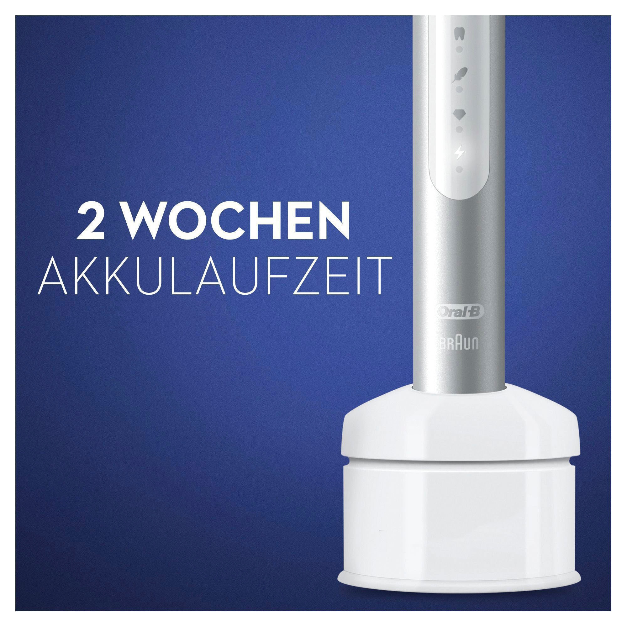 Oral-B Schallzahnbürste »Pulsonic Slim Luxe 4000«, 1 St. Aufsteckbürsten, 31.000 Bürstenkopfbewegungen pro Minute