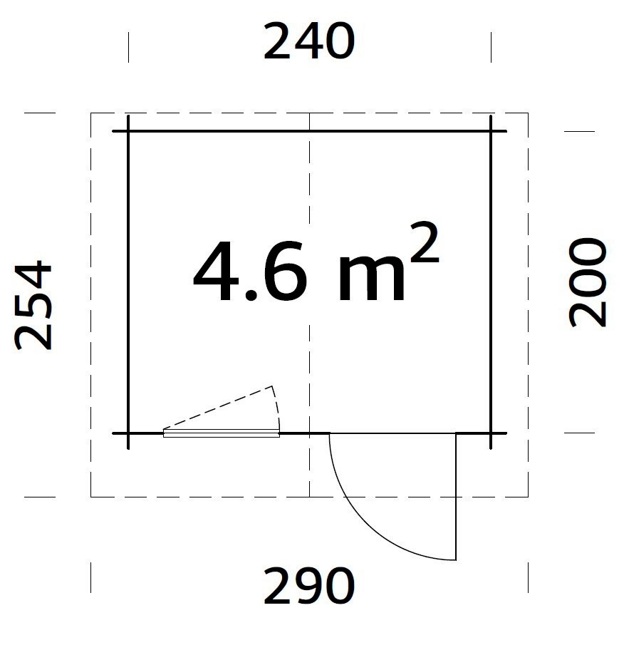 Palmako Gartenhaus »Emma« 4,6 qm